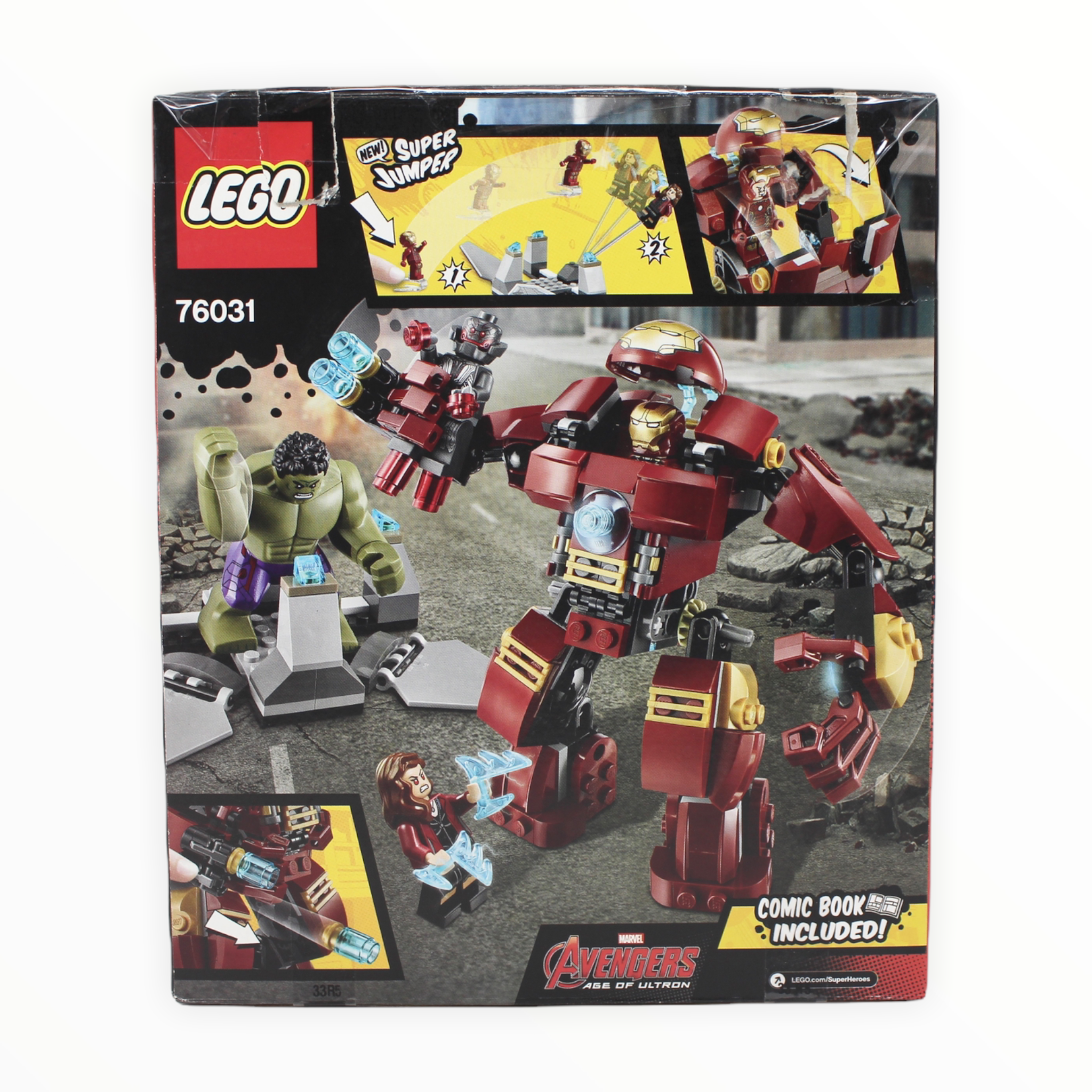 Certified Used Set 76031 Marvel Super Heroes The Hulk Buster Smash