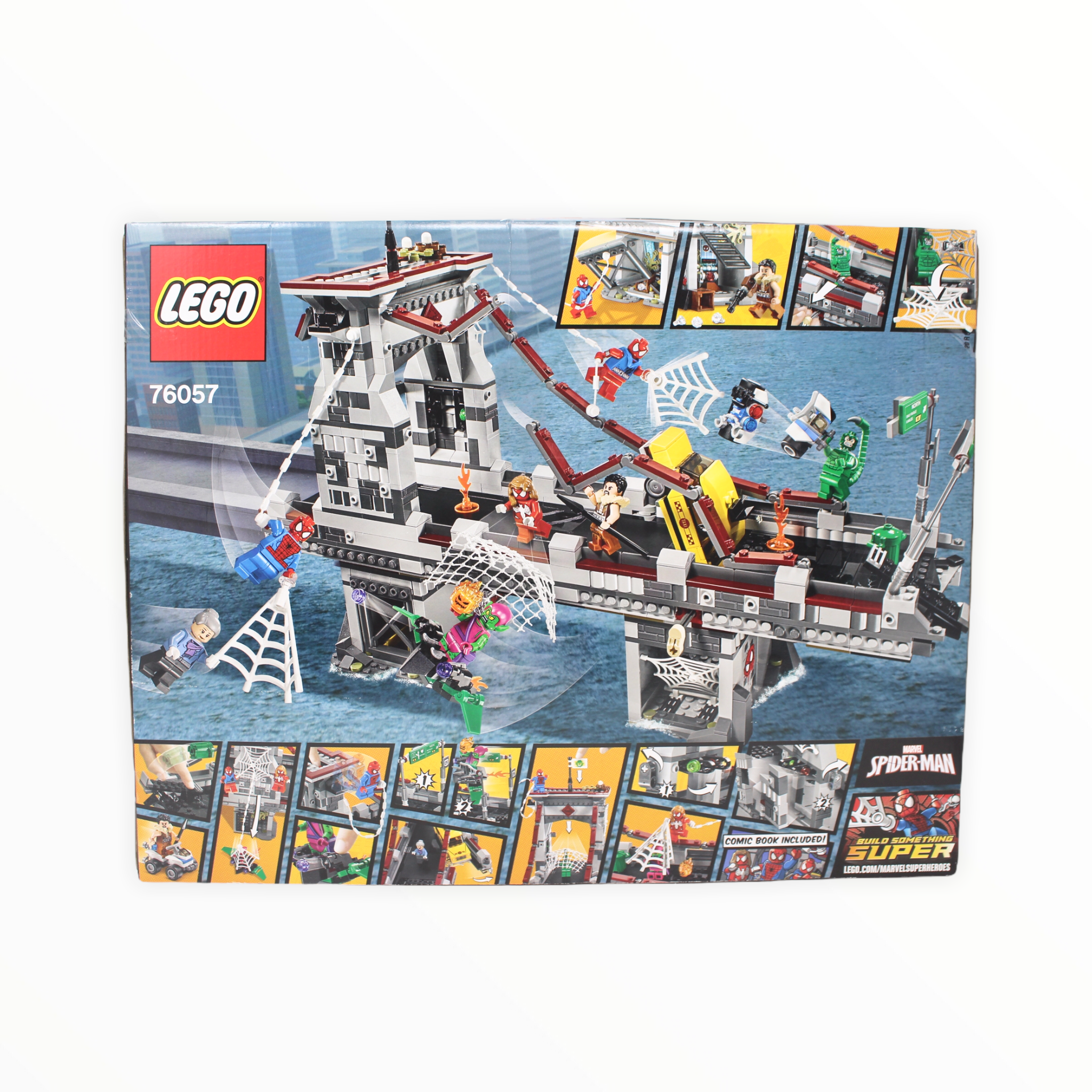 Retired Set 76057 Marvel Super Heroes Spider-Man: Web Warriors Ultimate Bridge Battle