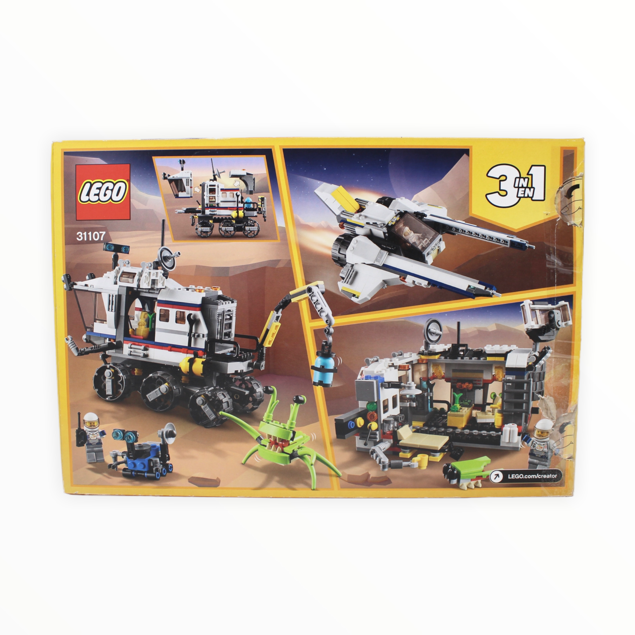 Certified Used Set 31107 Creator Space Rover Explorer
