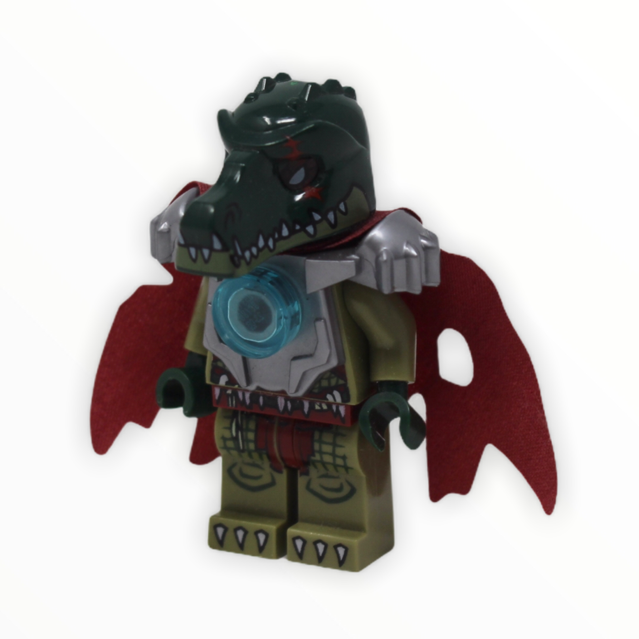 Cragger (silver heavy armor, red cape)