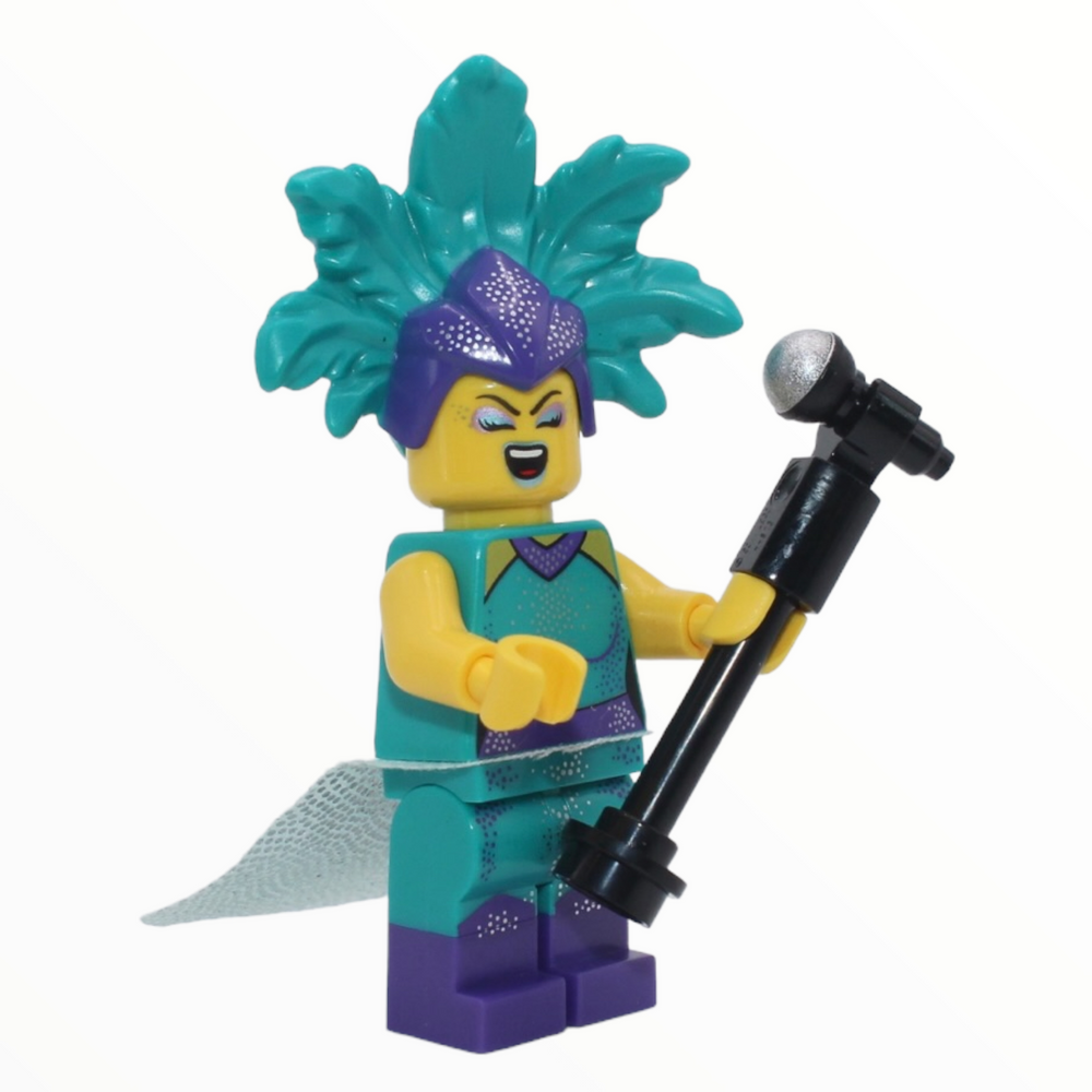 Lego Custom Singer LEGO Series 21: Cabaret Singer
