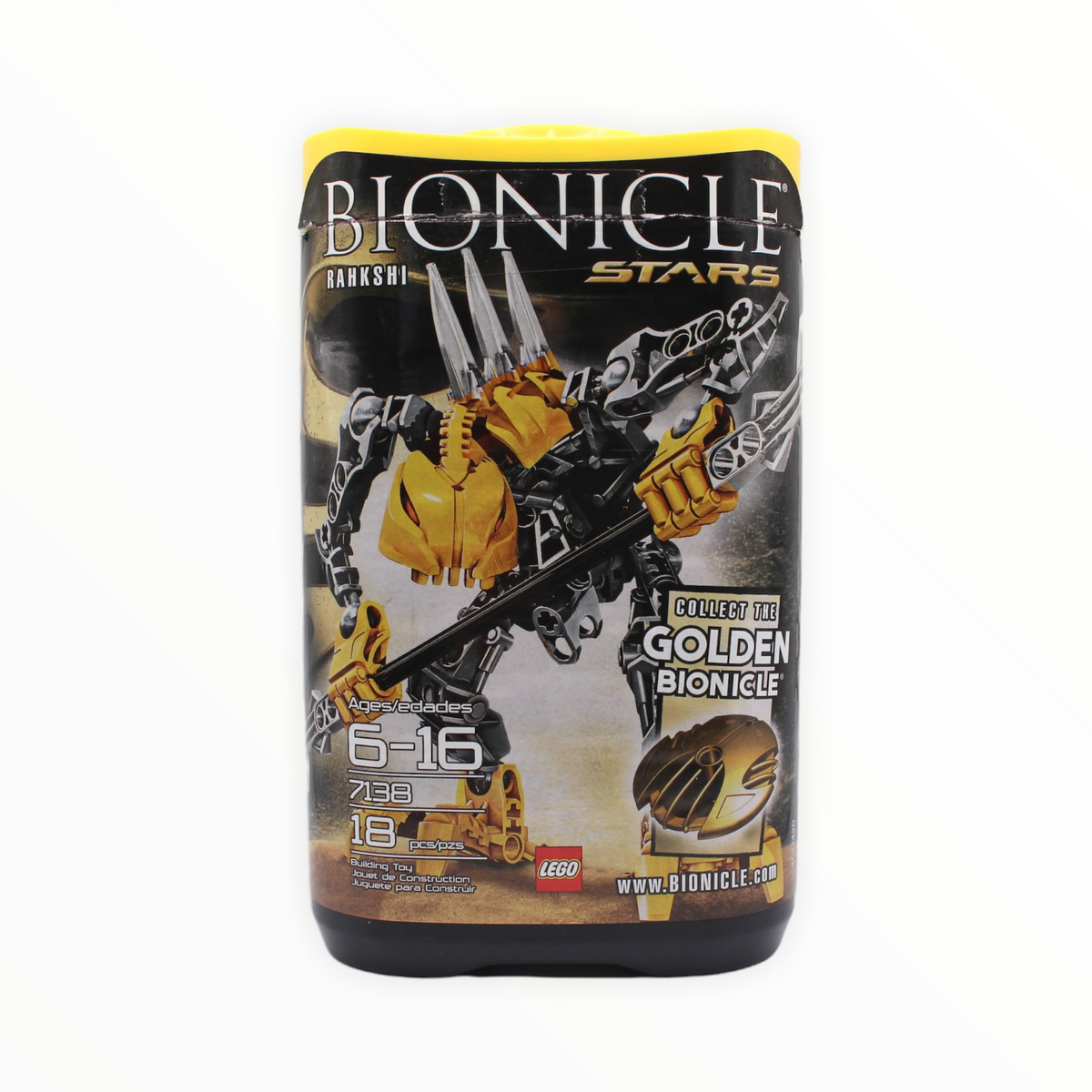 Certified Used Set 7138 Bionicle Stars Rahkshi