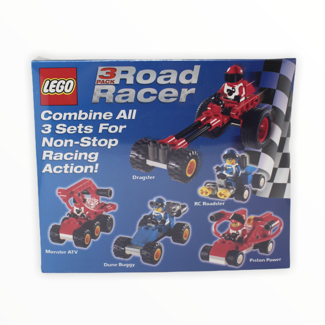 Retired Sets 1272, 1273, 8247 LEGO Extreme Race Team Extreme Value Pack