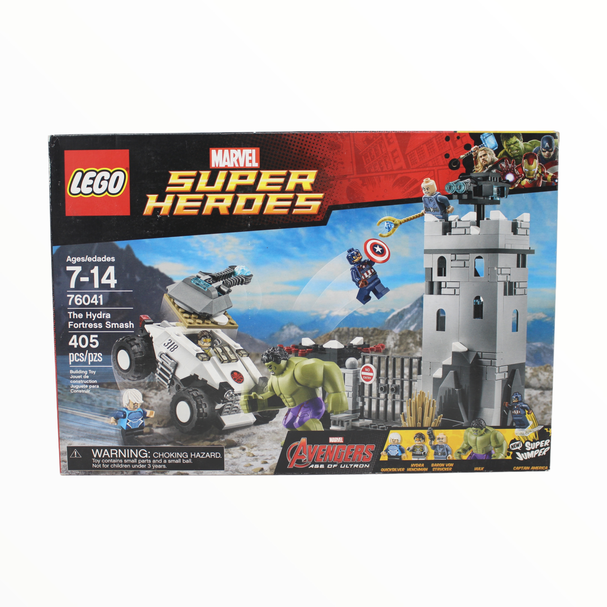 Retired Set 76041 Marvel Super Heroes The Hydra Fortress Smash