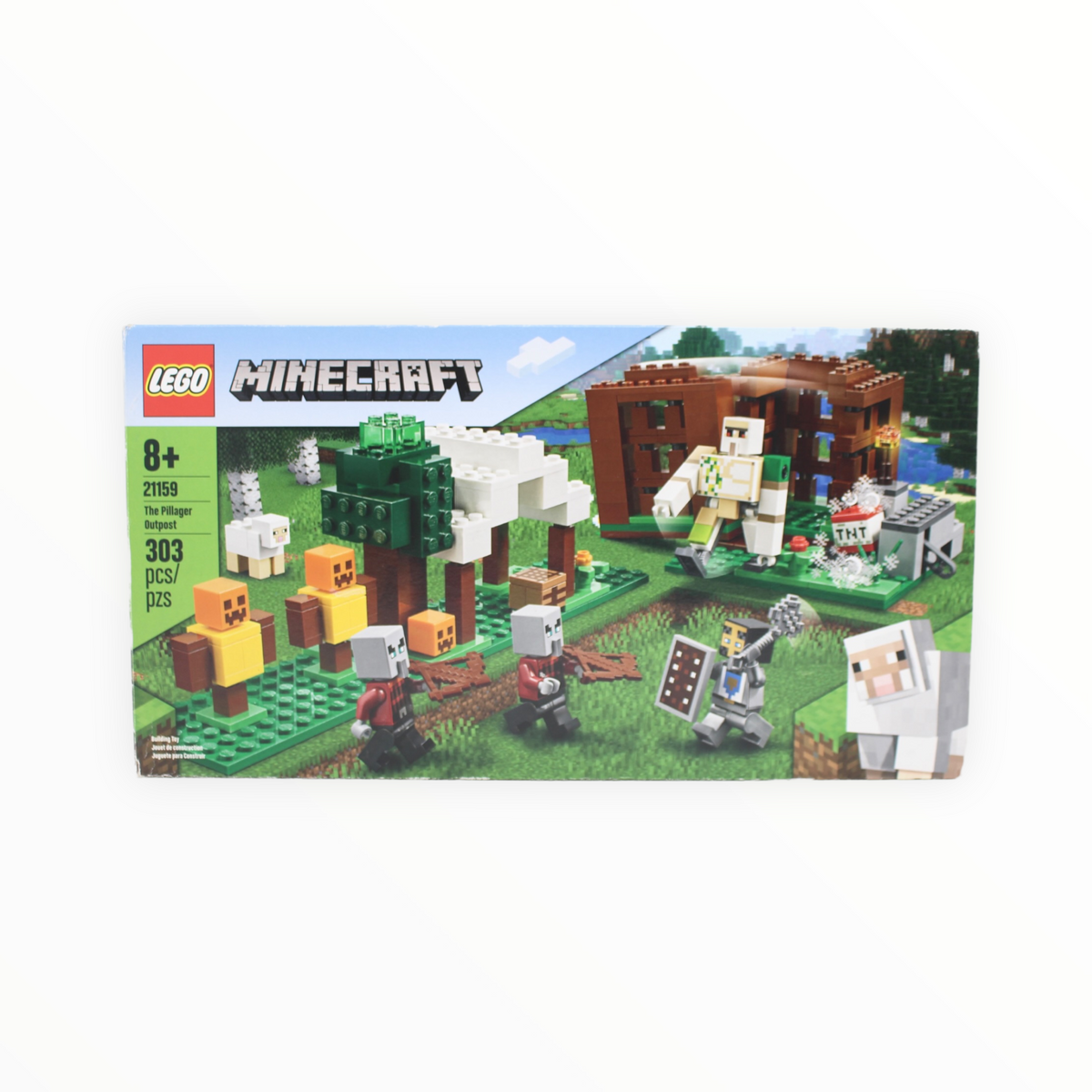 Lego 21159 minecraft the pillager outlet outpost iron golem set