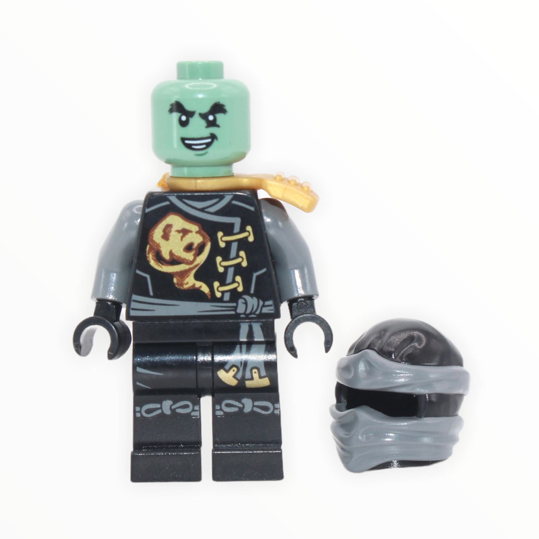 Ghost Cole (Skybound, head wrap, gold shoulder armor)