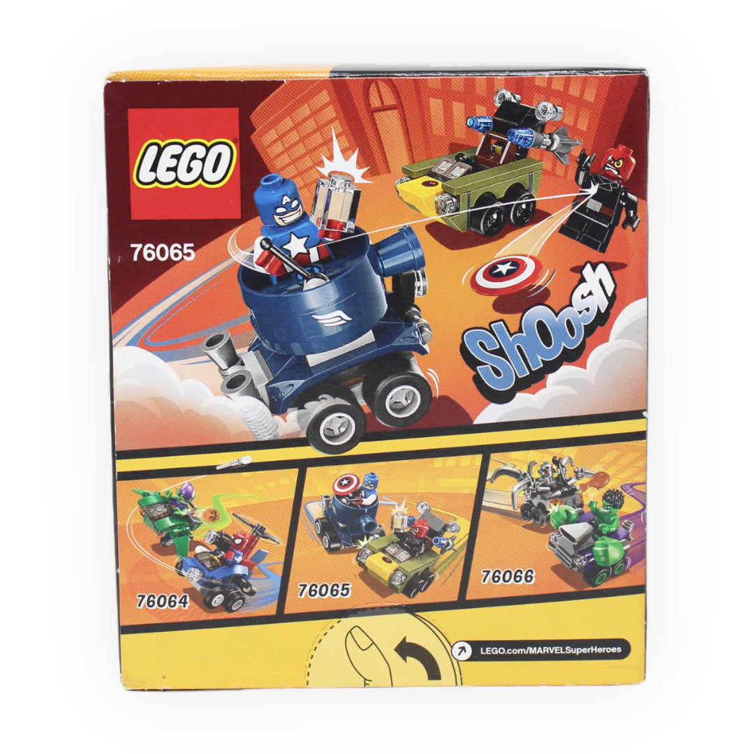Retired Set 76065 Marvel Super Heroes Mighty Micros: Captain America vs. Red Skull