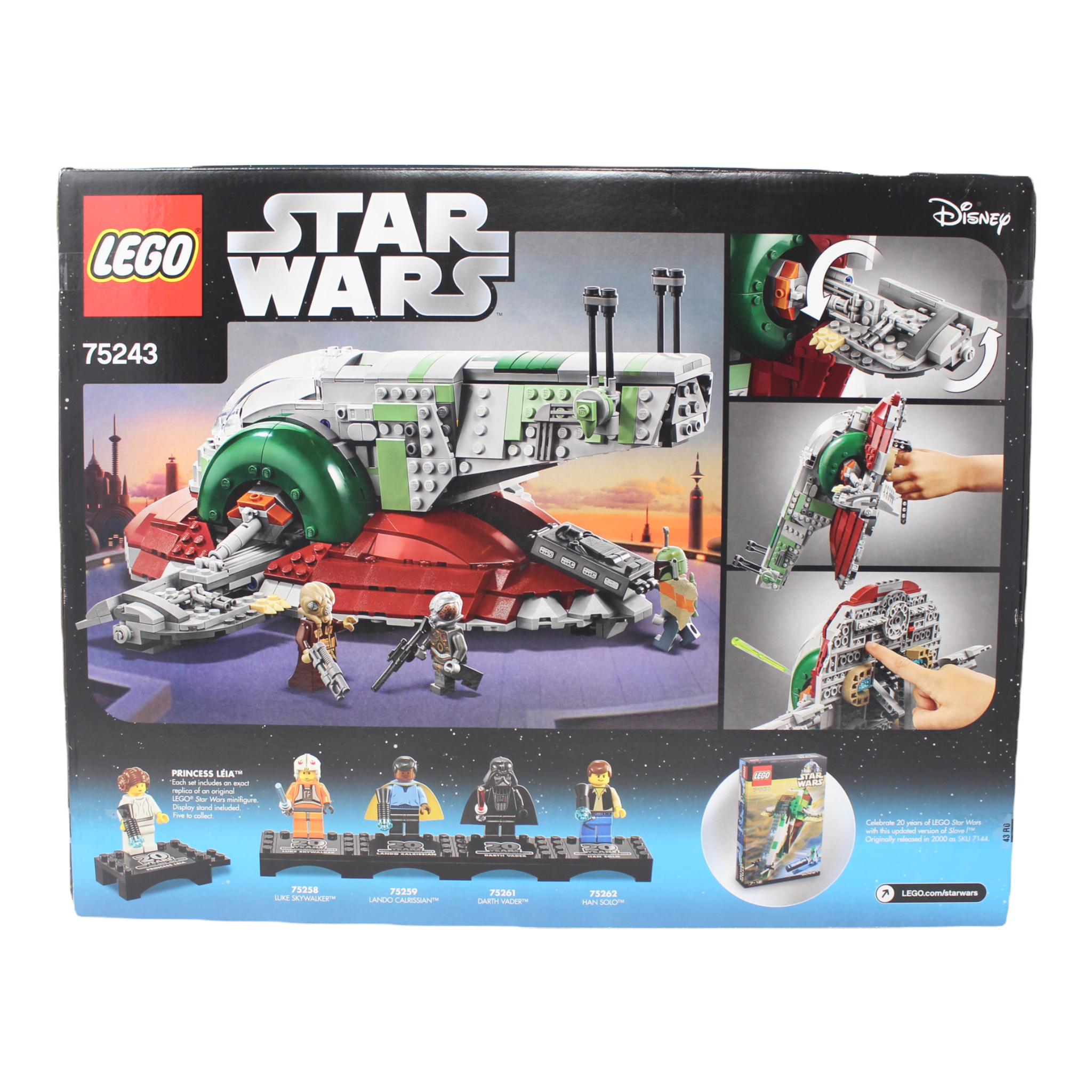 Retired Set 75243 Star Wars Slave I 20th Anniversary Edition
