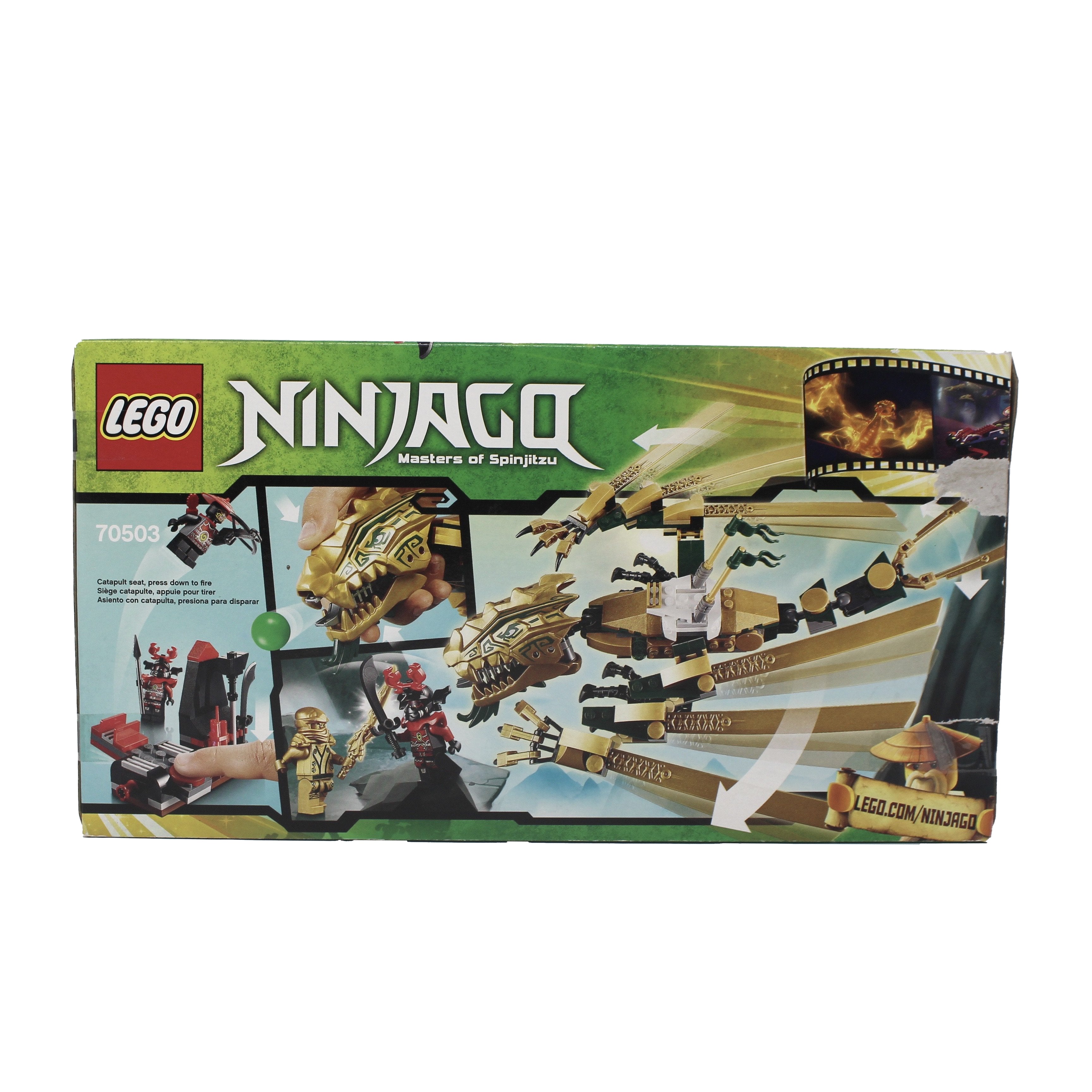 Certified Used Set 70503 Ninjago The Golden Dragon