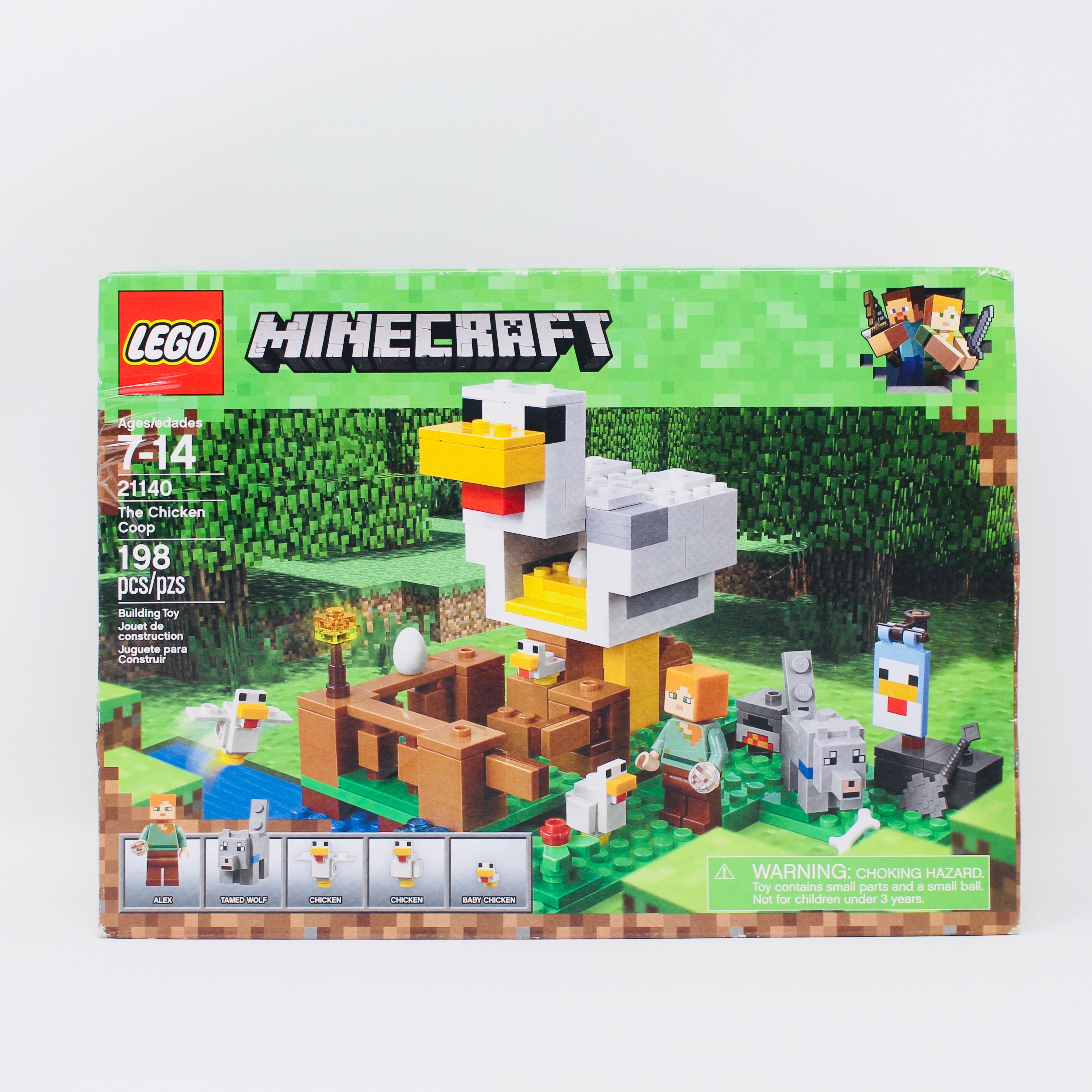 Certified Used Set 21140 Minecraft The Chicken Coop
