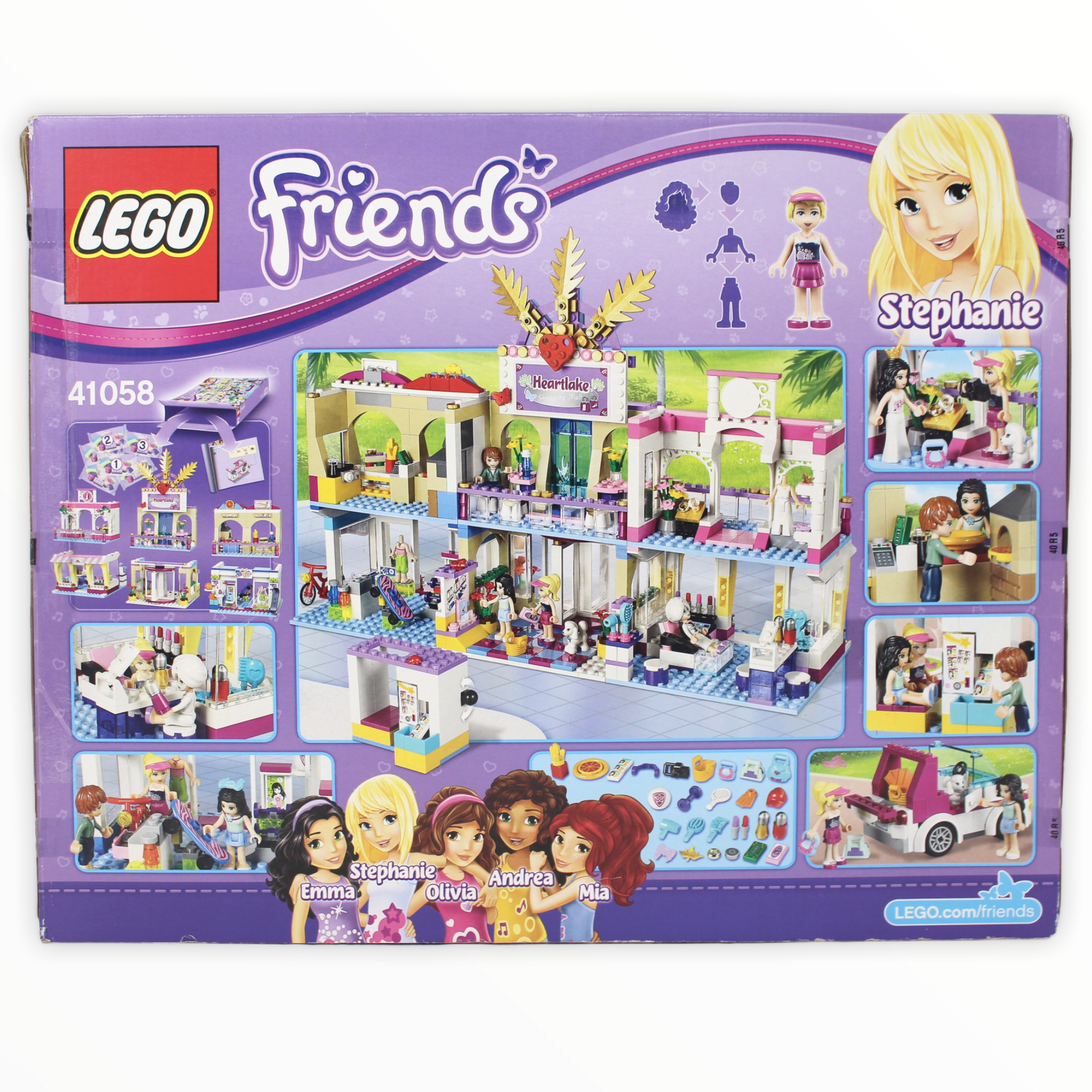 Certified Used Set 41058 Friends Heartlake Shopping Mall