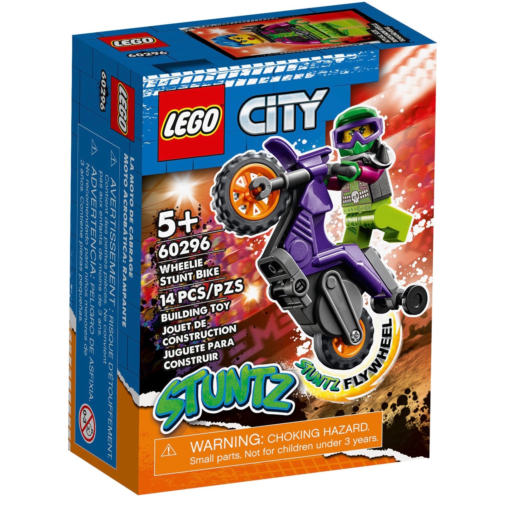 60296 City Wheelie Stunt Bike