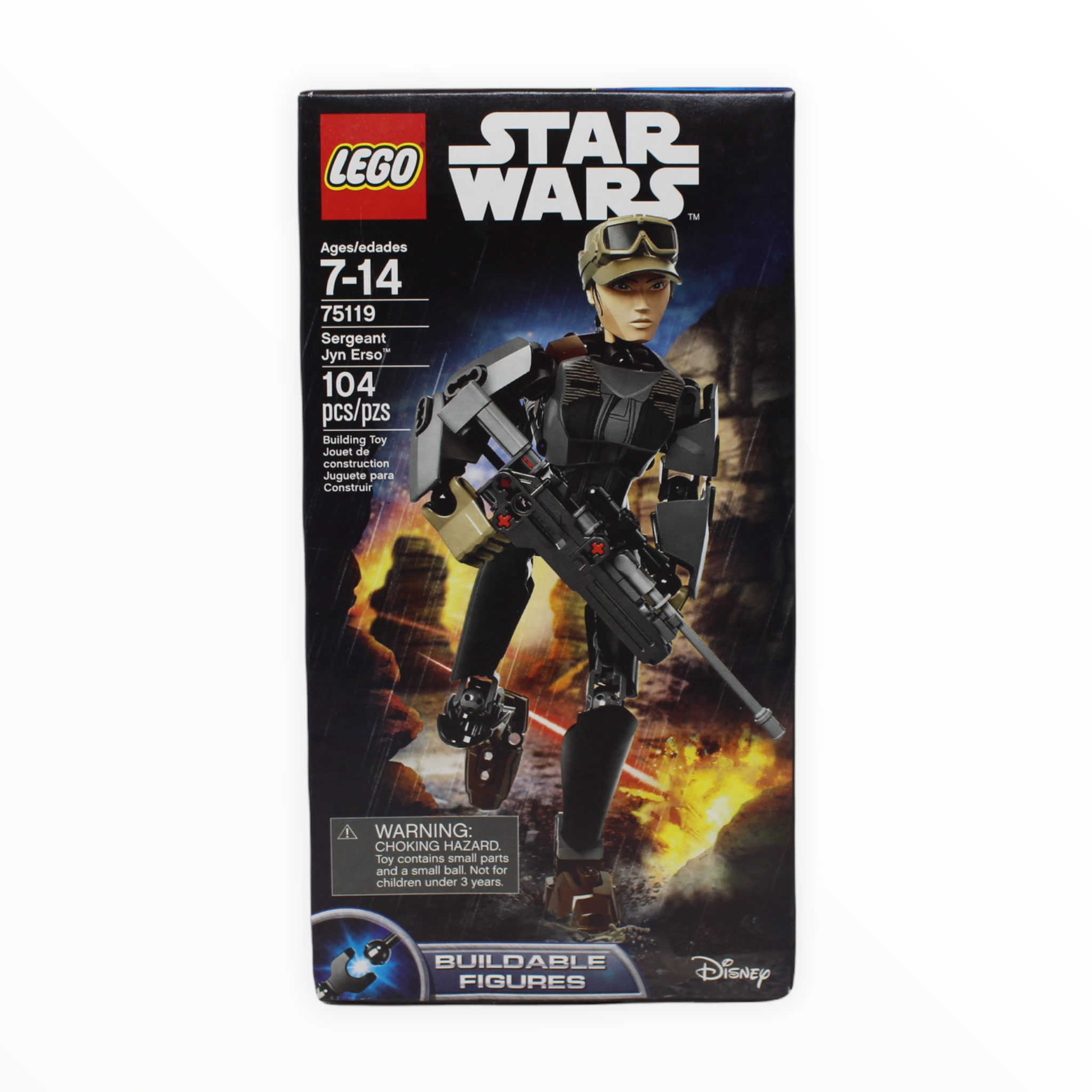 Retired Set 75119 Star Wars Buildable Figures Sergeant Jyn Erso