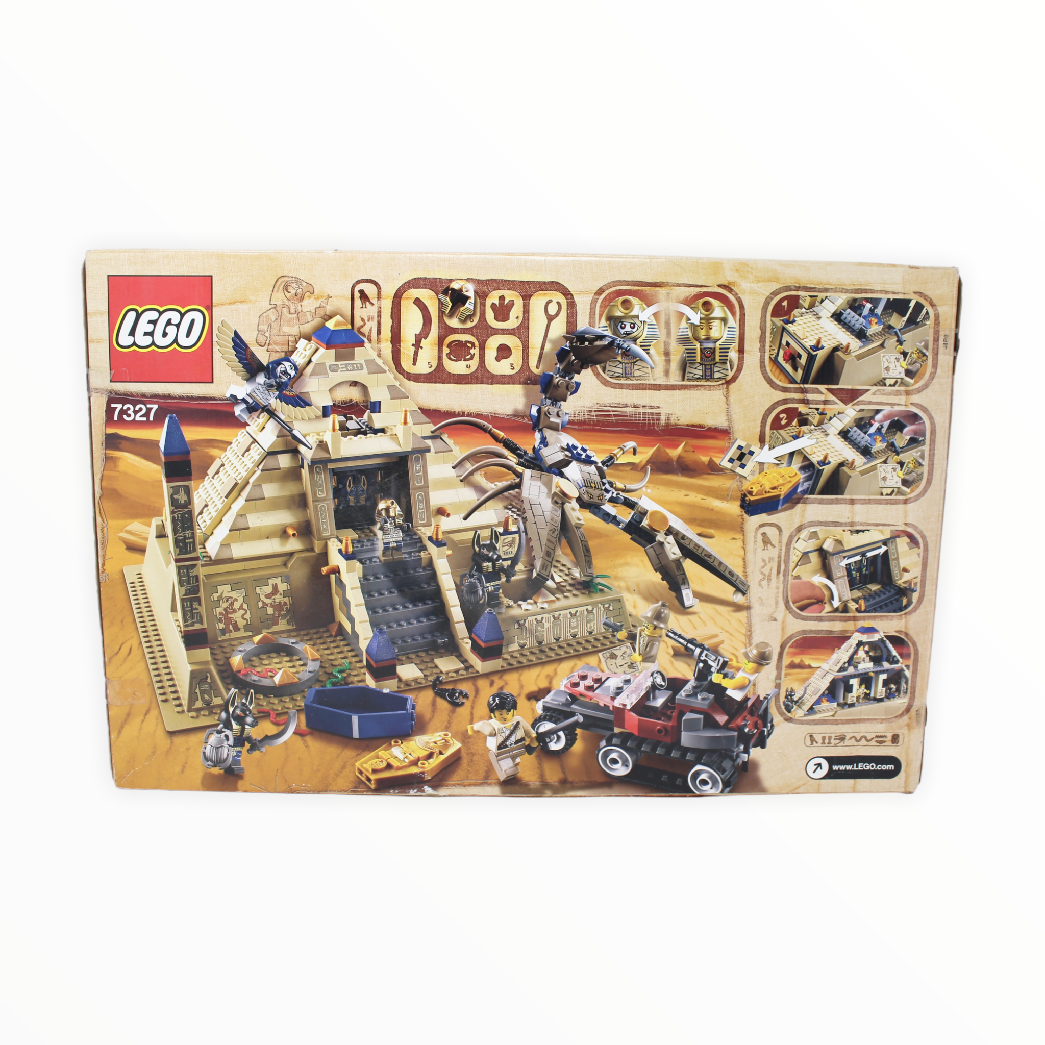 Certified Used Set 7327 Pharaoh s Quest Scorpion Pyramid