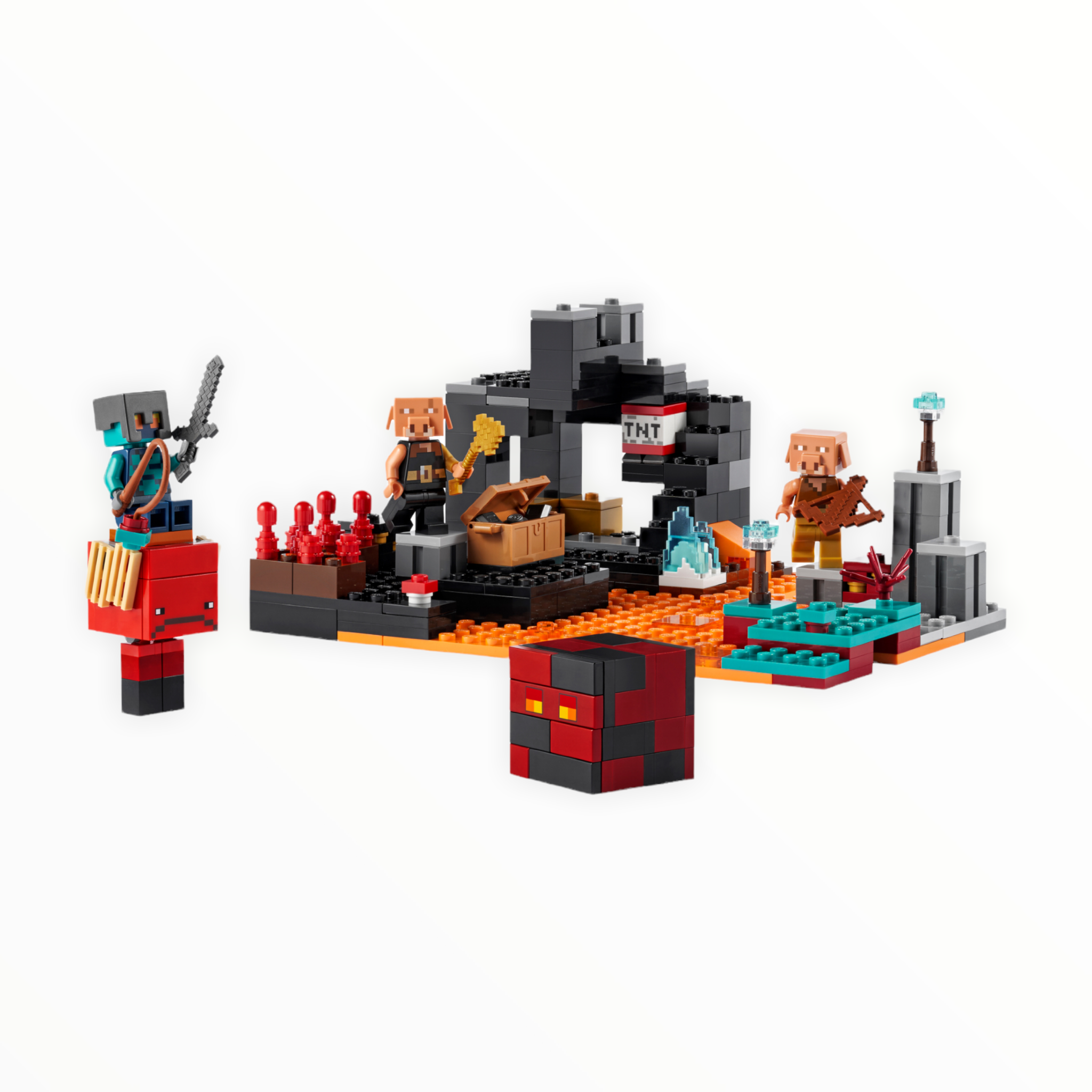 Retired Set 21185 Minecraft The Nether Bastion