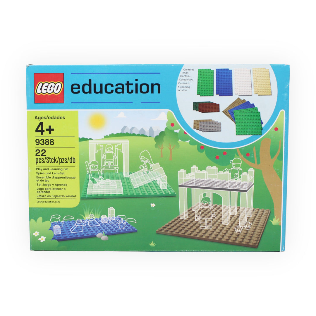 Retired Set 9388 Education Small Building Plates