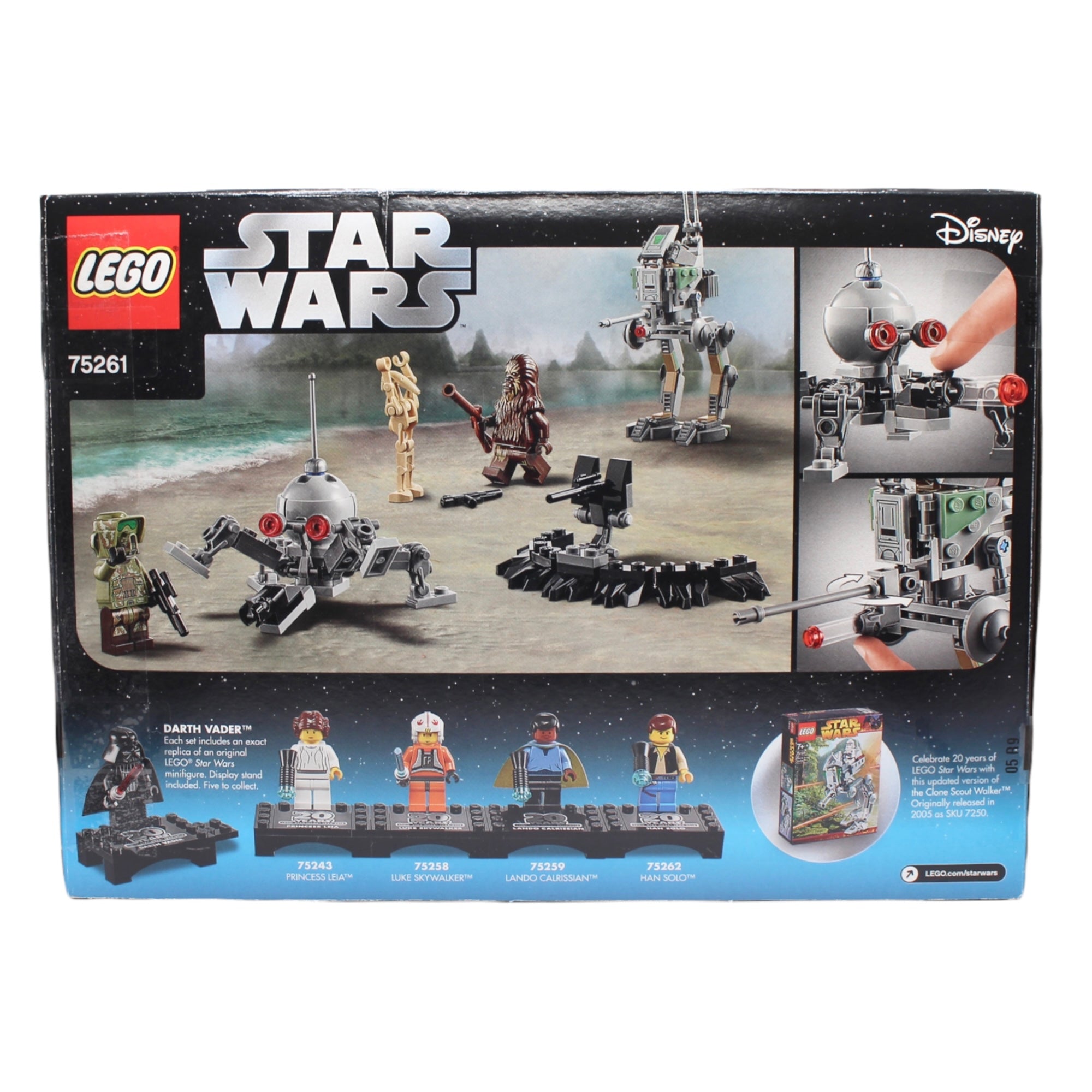 Certified Used Set 75261 Star Wars Clone Scout Walker - 20th Anniversary Edition