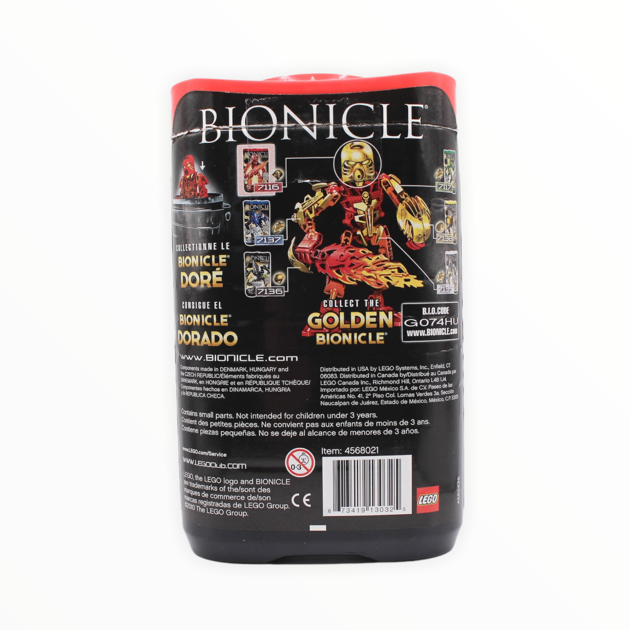 Certified Used Set 7116 Bionicle Stars Tahu