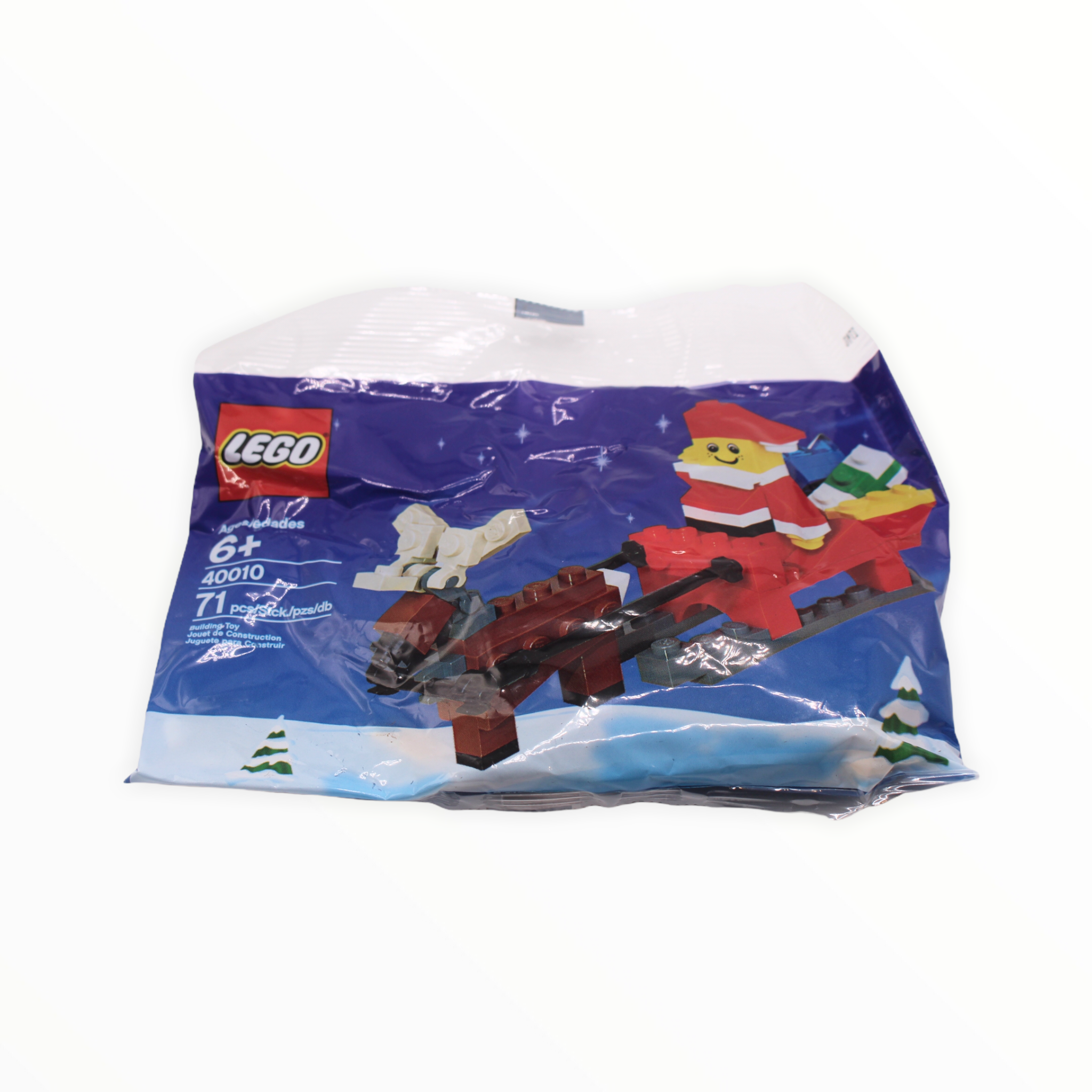 Polybag 40010 LEGO Santa with Sleigh