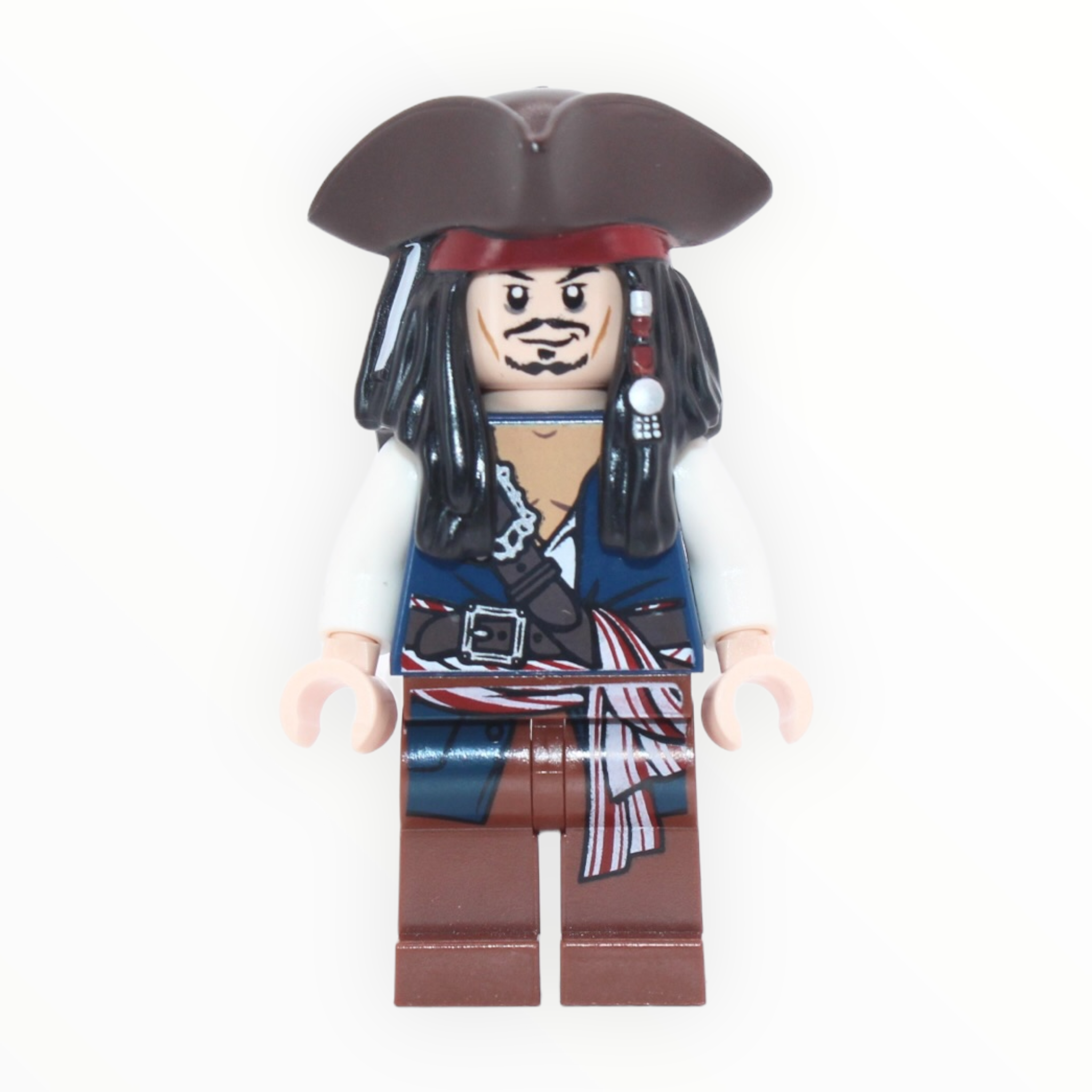Captain Jack Sparrow (tricorne hat, smile / scared)