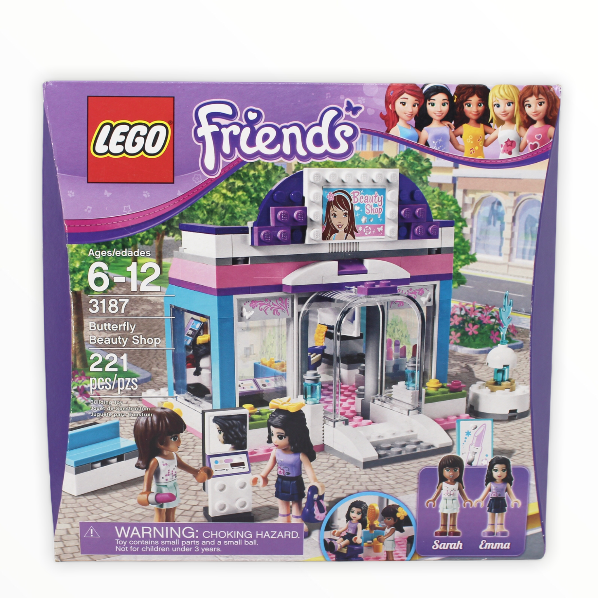 Retired Set 3187 Friends Butterfly Beauty Shop