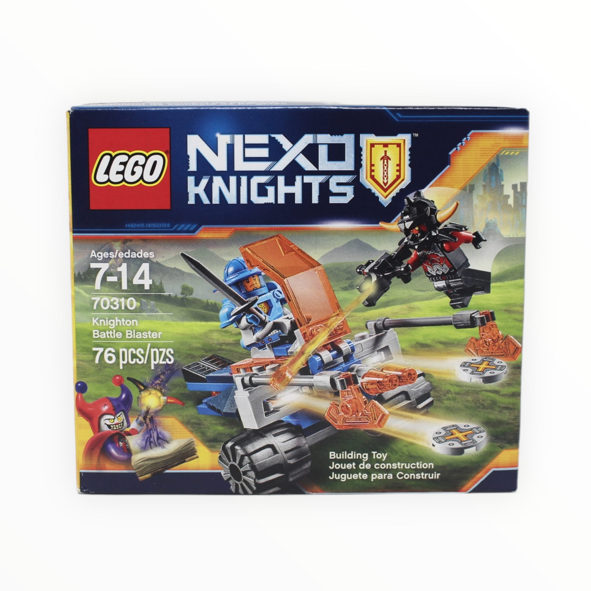 Certified Used Set 70310 Nexo Knights Knighton Battle Blaster