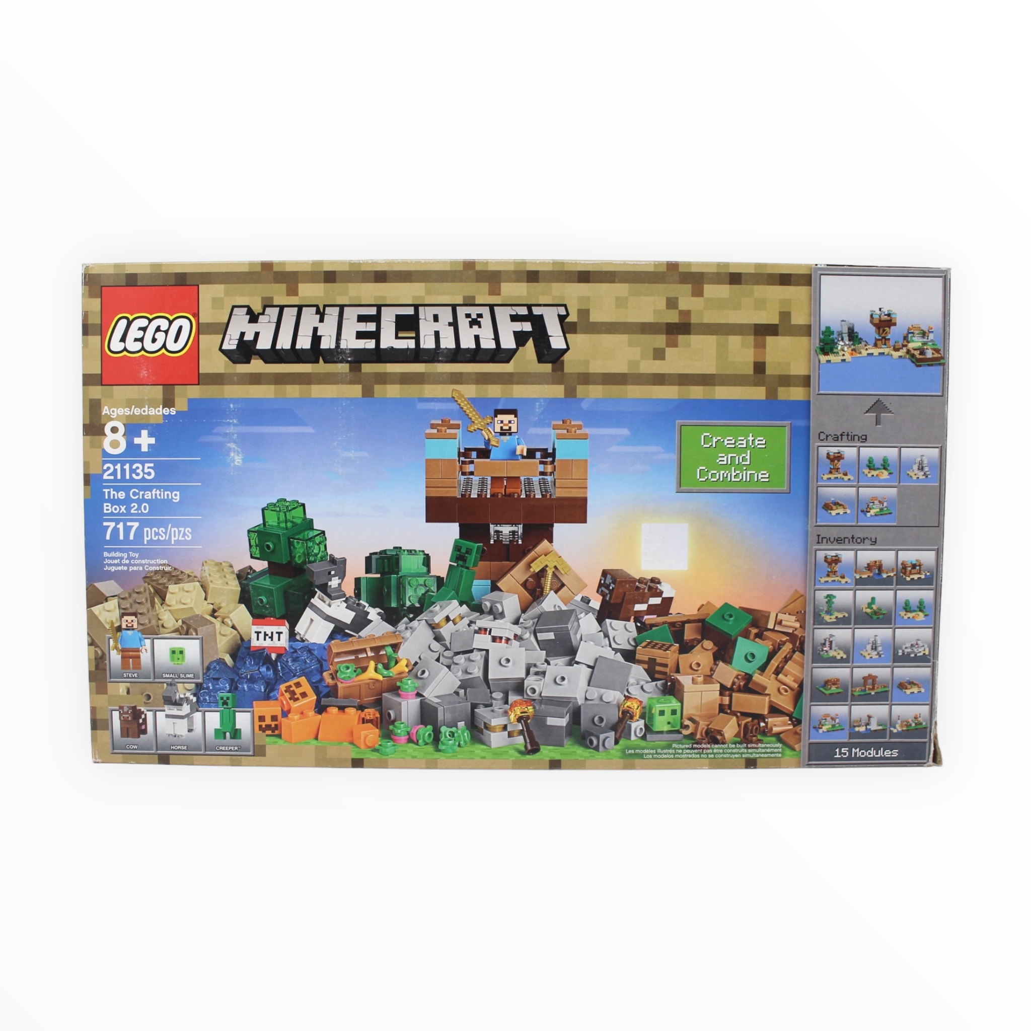 Certified Used Set 21135 Minecraft The Crafting Box 2.0
