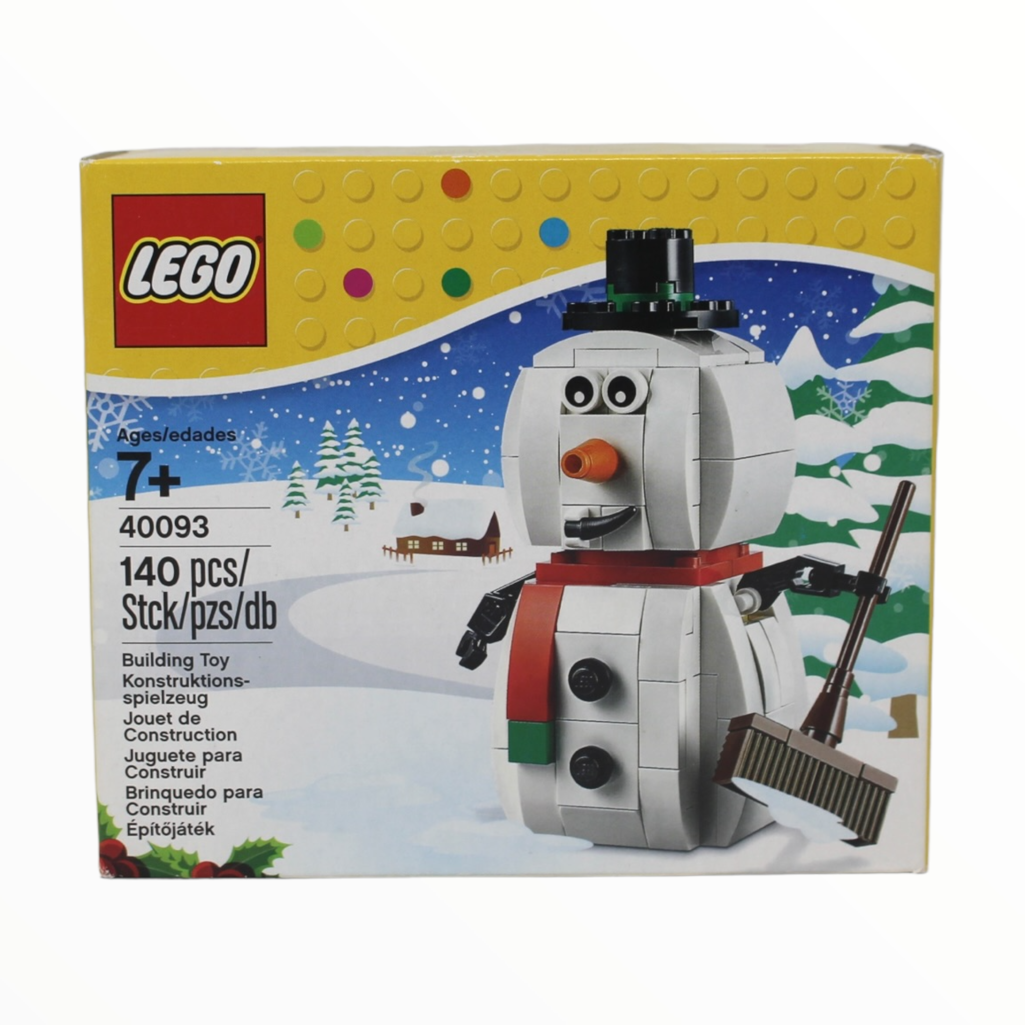 Retired Set 40093 LEGO Snowman (2014)