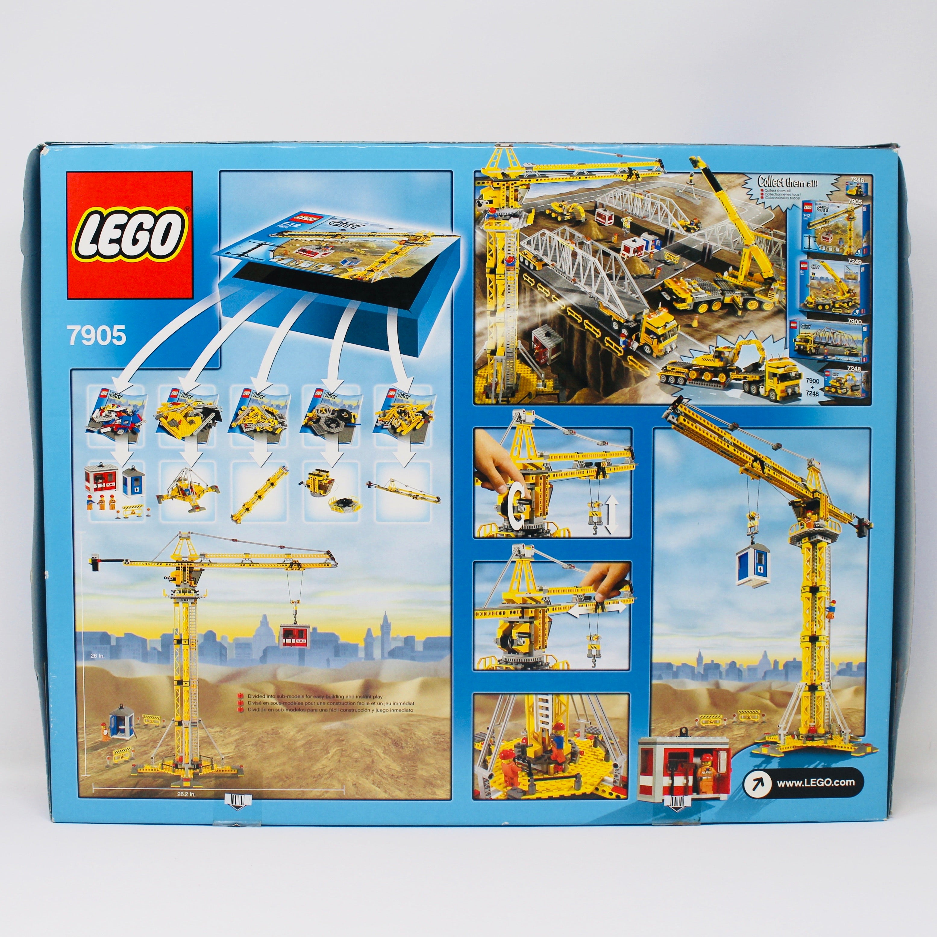 Retired Set 7905 City Building Crane