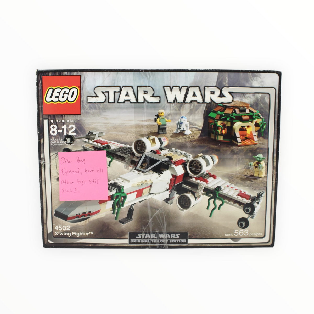 Certified Used Set 4502 Star Wars X-wing Fighter (Dagobah, Original Tr