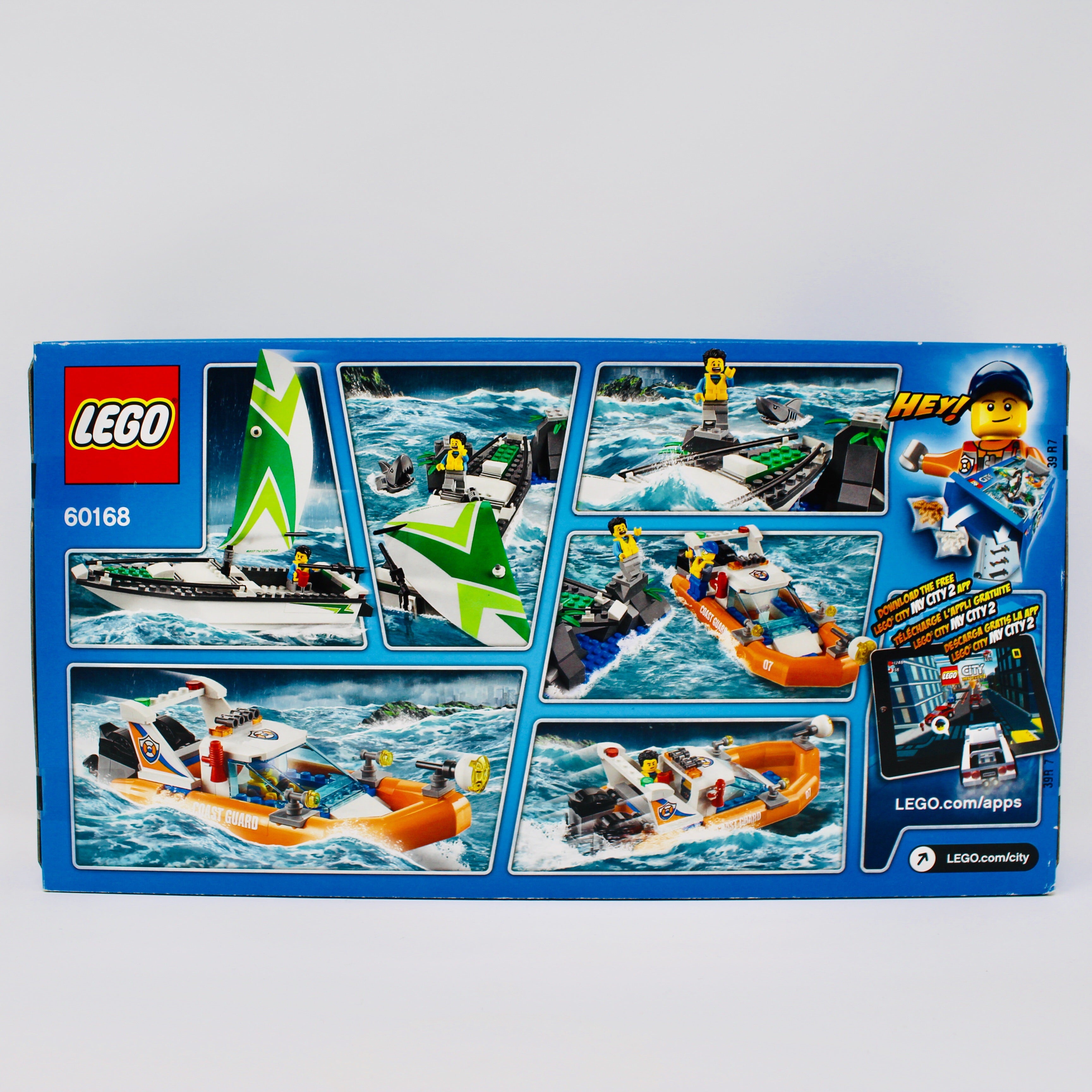 Retired Set 60168 City Sailboat Rescue