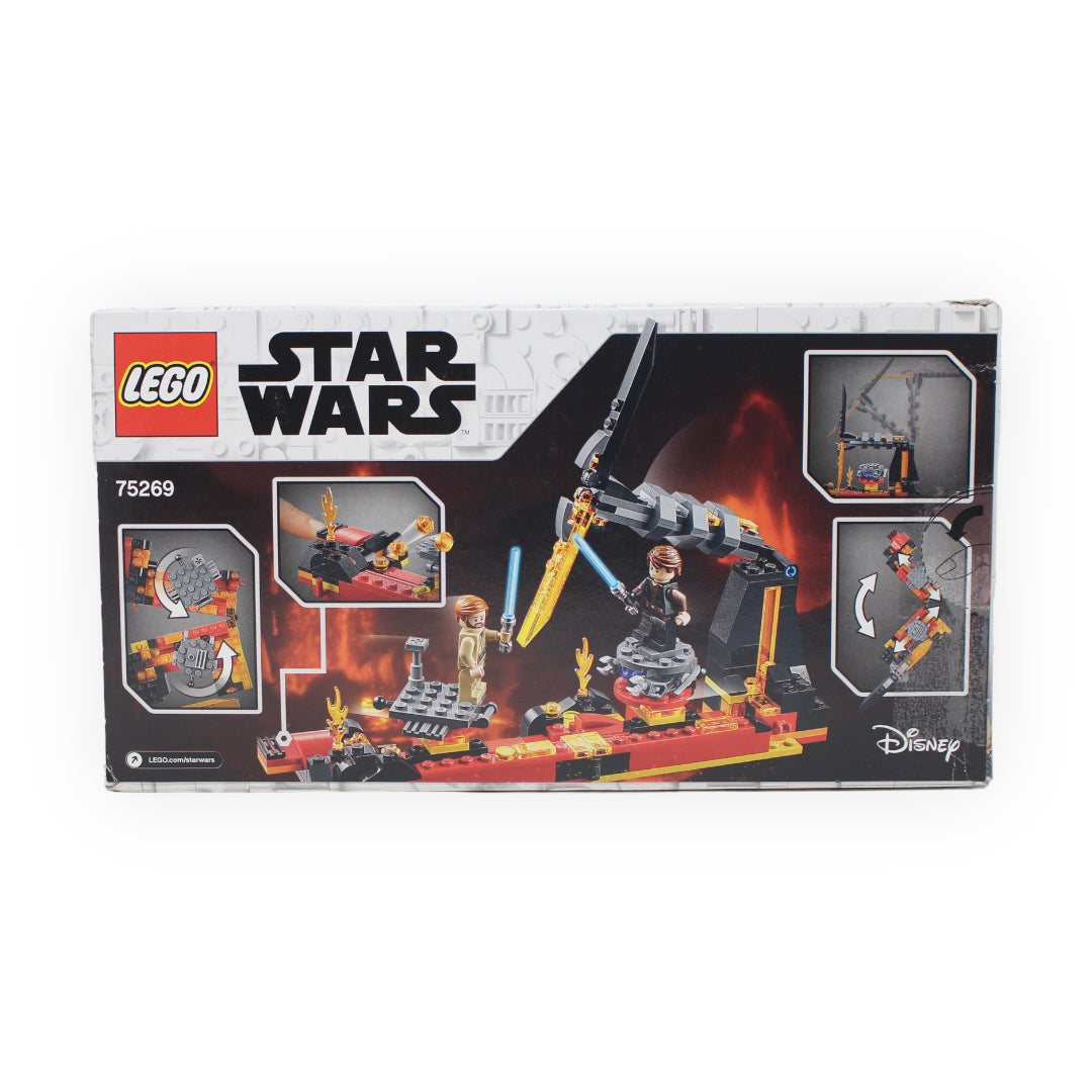 Certified Used Set 75269 Star Wars Duel on Mustafar (open box, sealed bags)