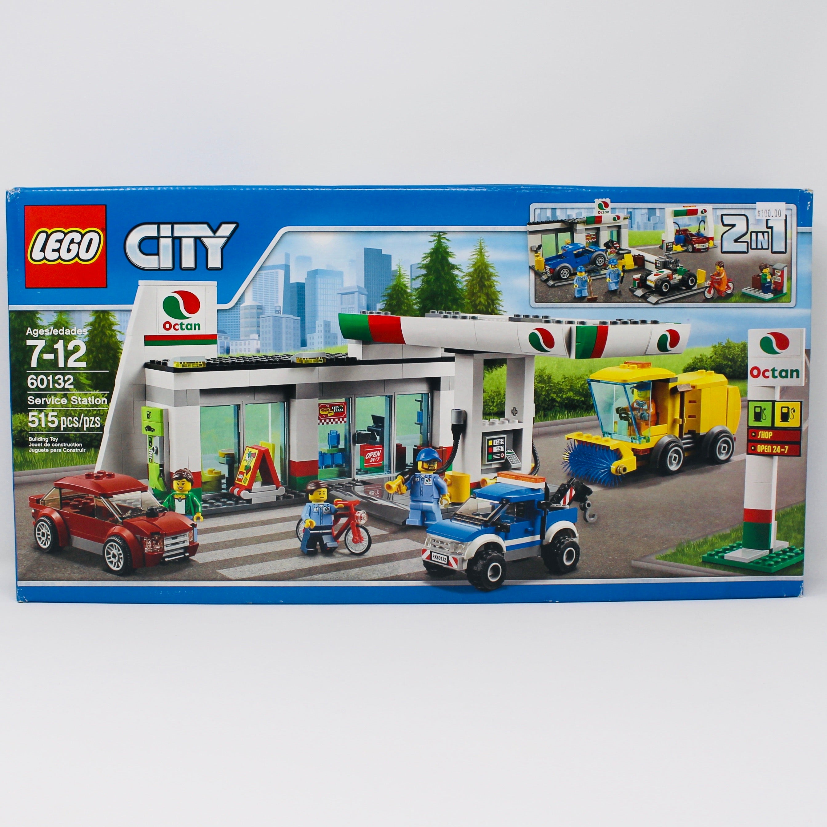 Retired Set 60132 City Service Station