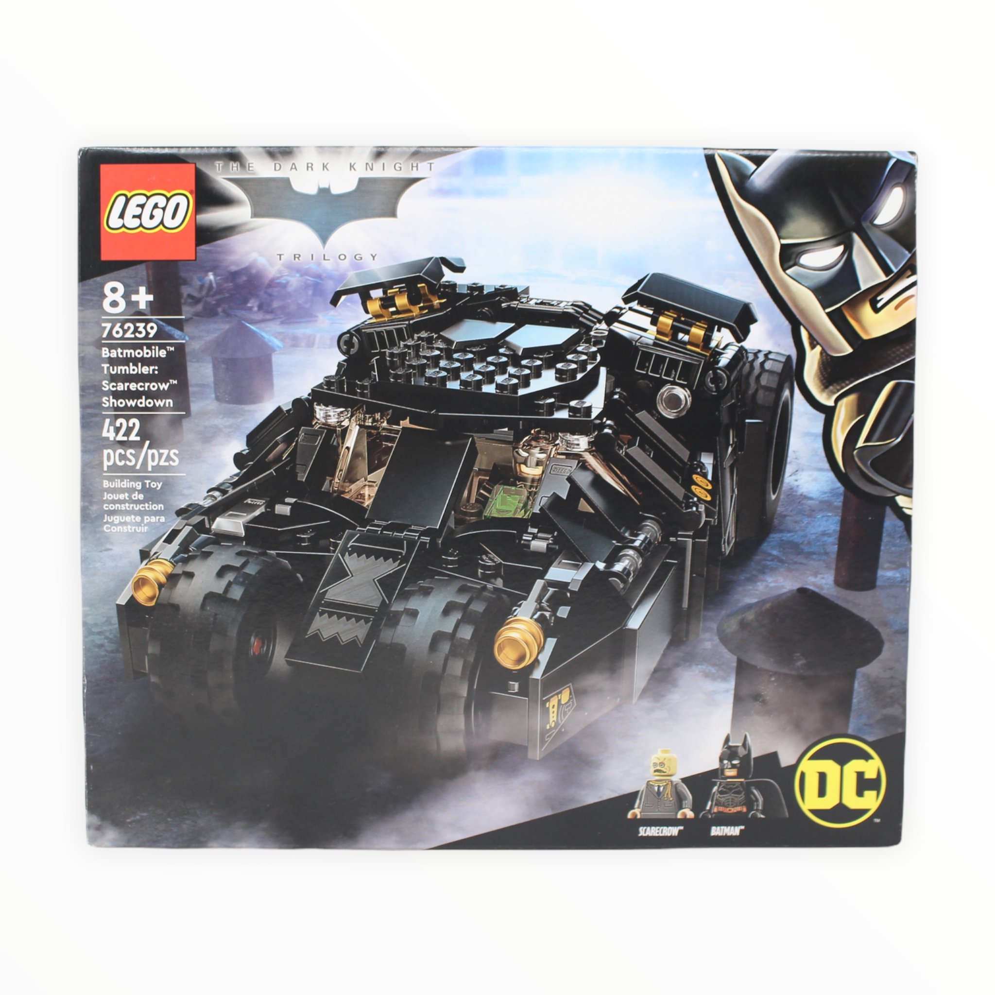 Certified Used Set 76239 The Dark Knight Trilogy Batmobile Tumbler: Scarecrow Showdown
