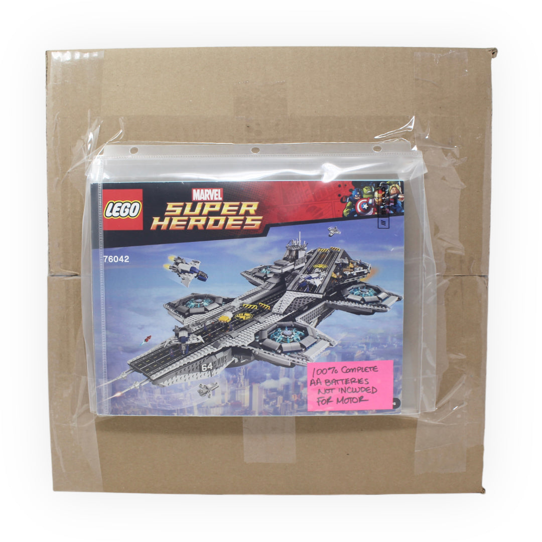 Certified Used Set 76042 Marvel Super Heroes The SHIELD Helicarrier (no box)