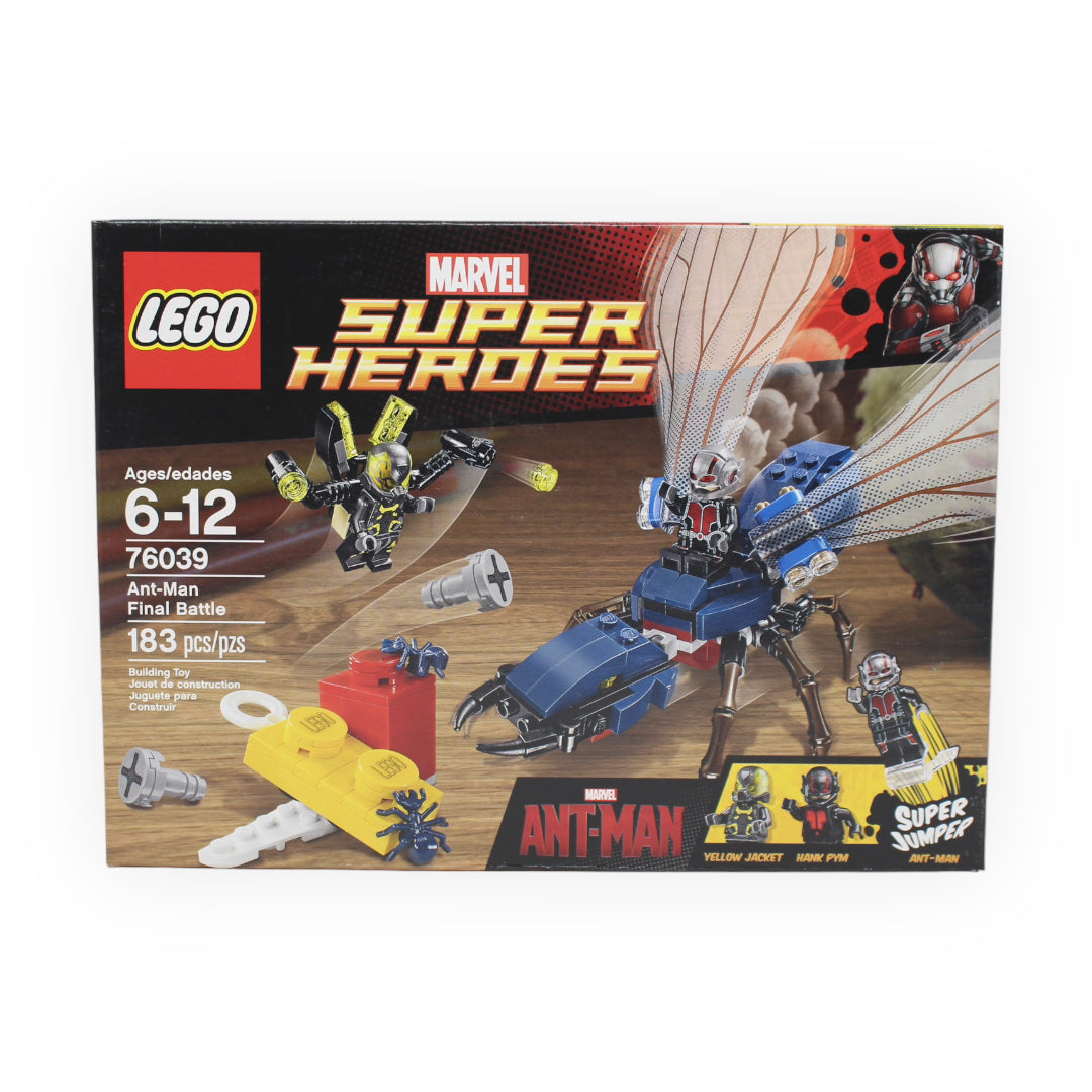Retired Set 76039 Marvel Super Heroes Ant-Man Final Battle