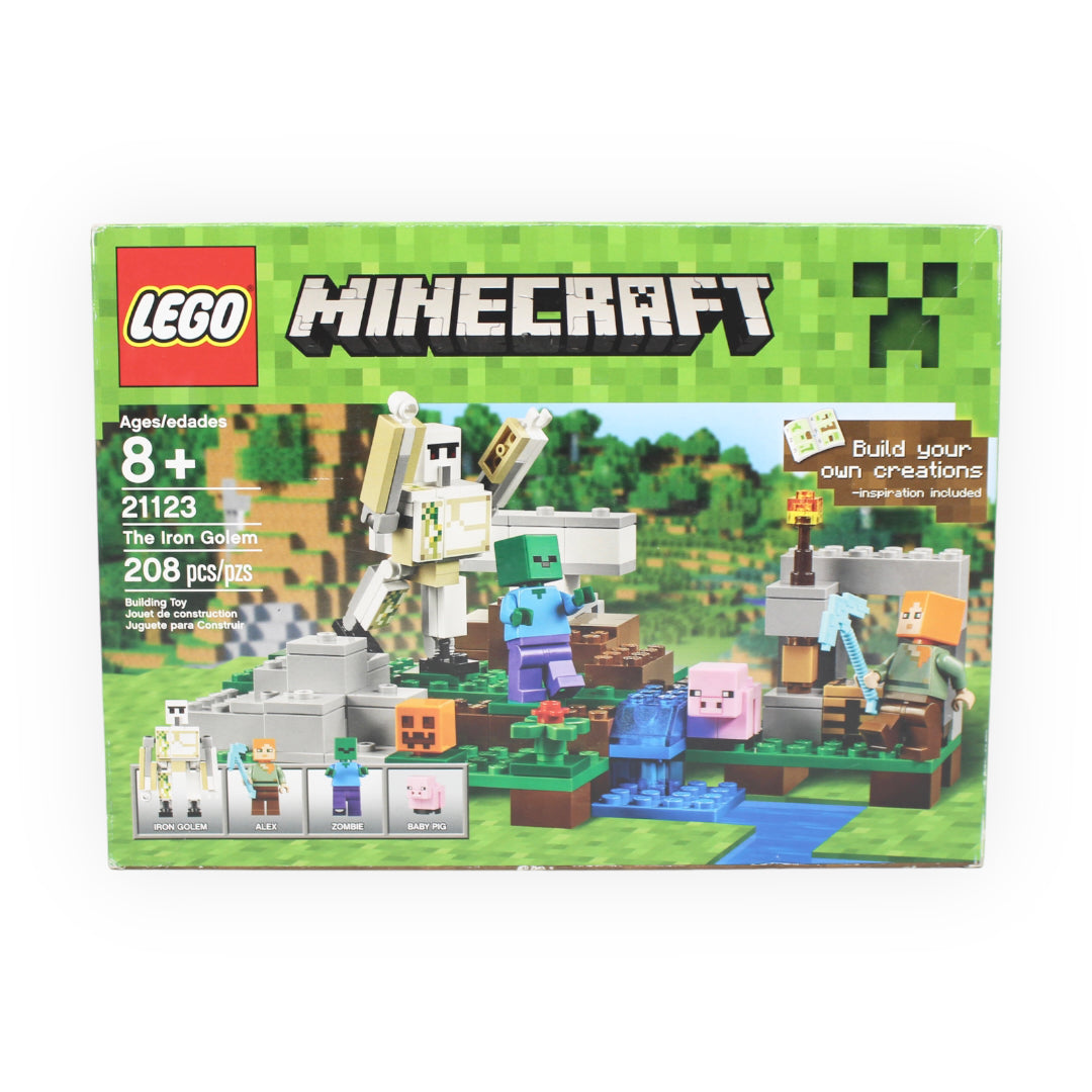 Retired Set 21123 Minecraft The Iron Golem