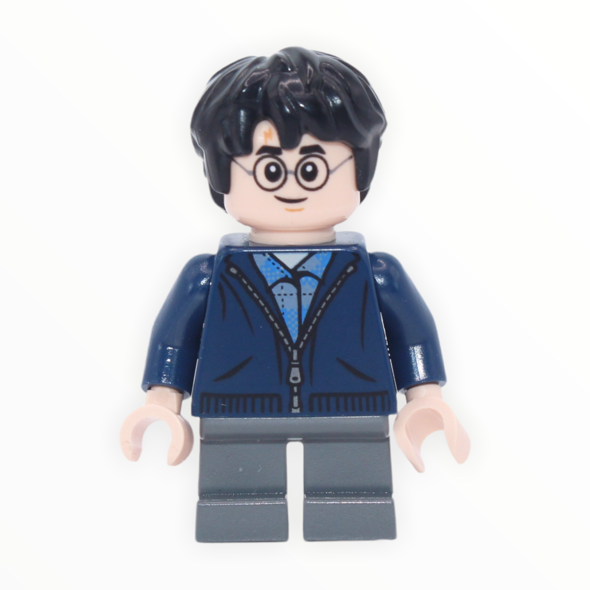 Harry Potter (dark blue zip up jacket, short legs)