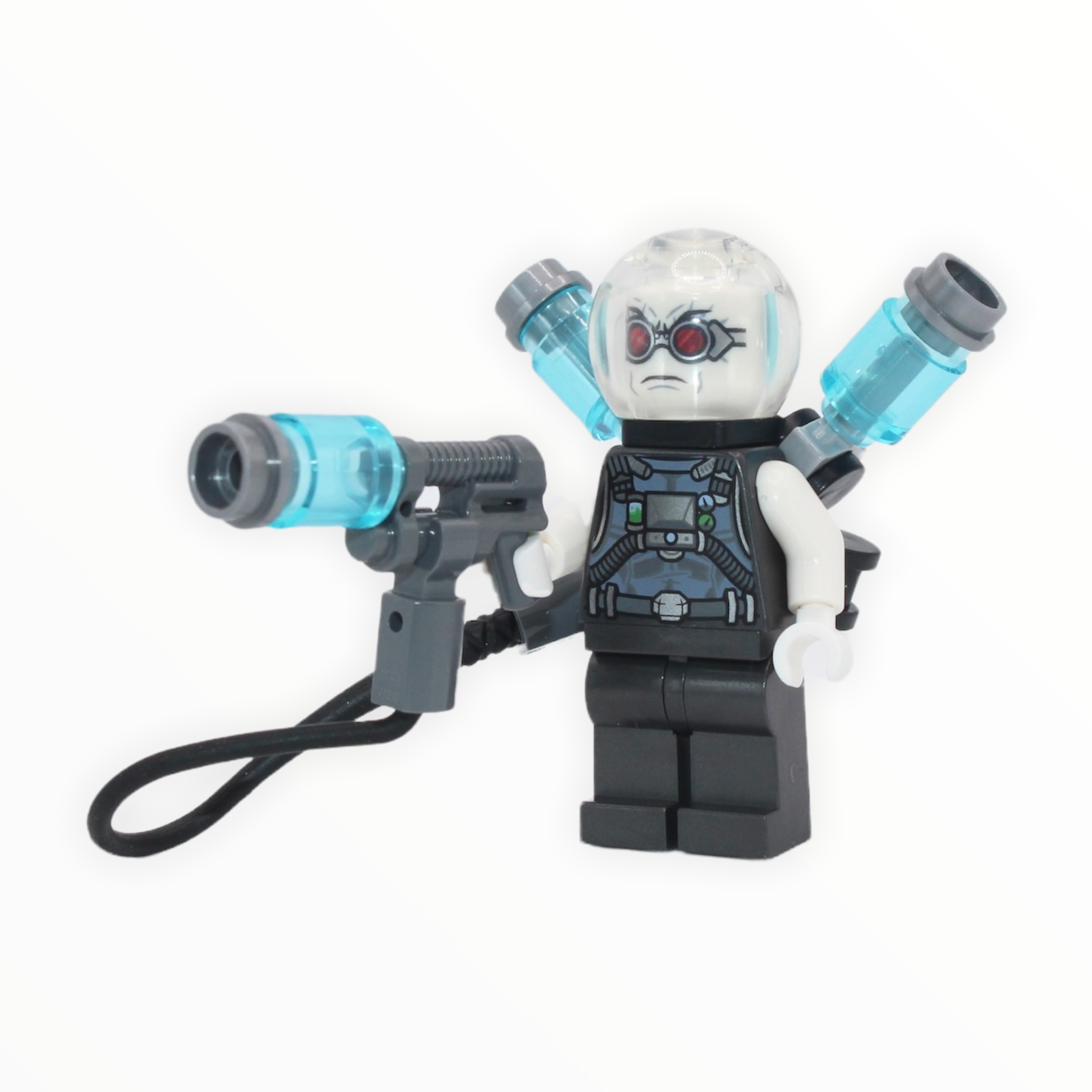 Mr. Freeze (pearl dark gray, with Freeze Ray and backpack)