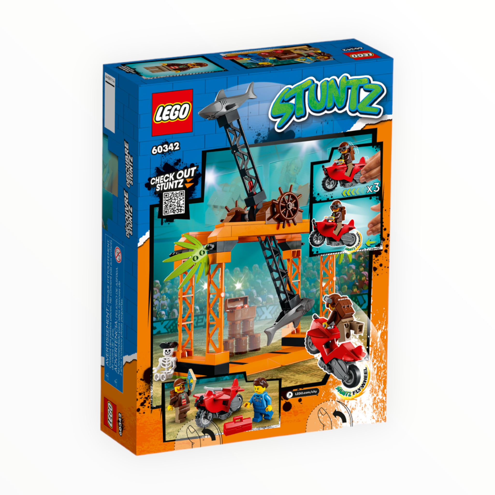 60342 City The Shark Attack Stunt Challenge