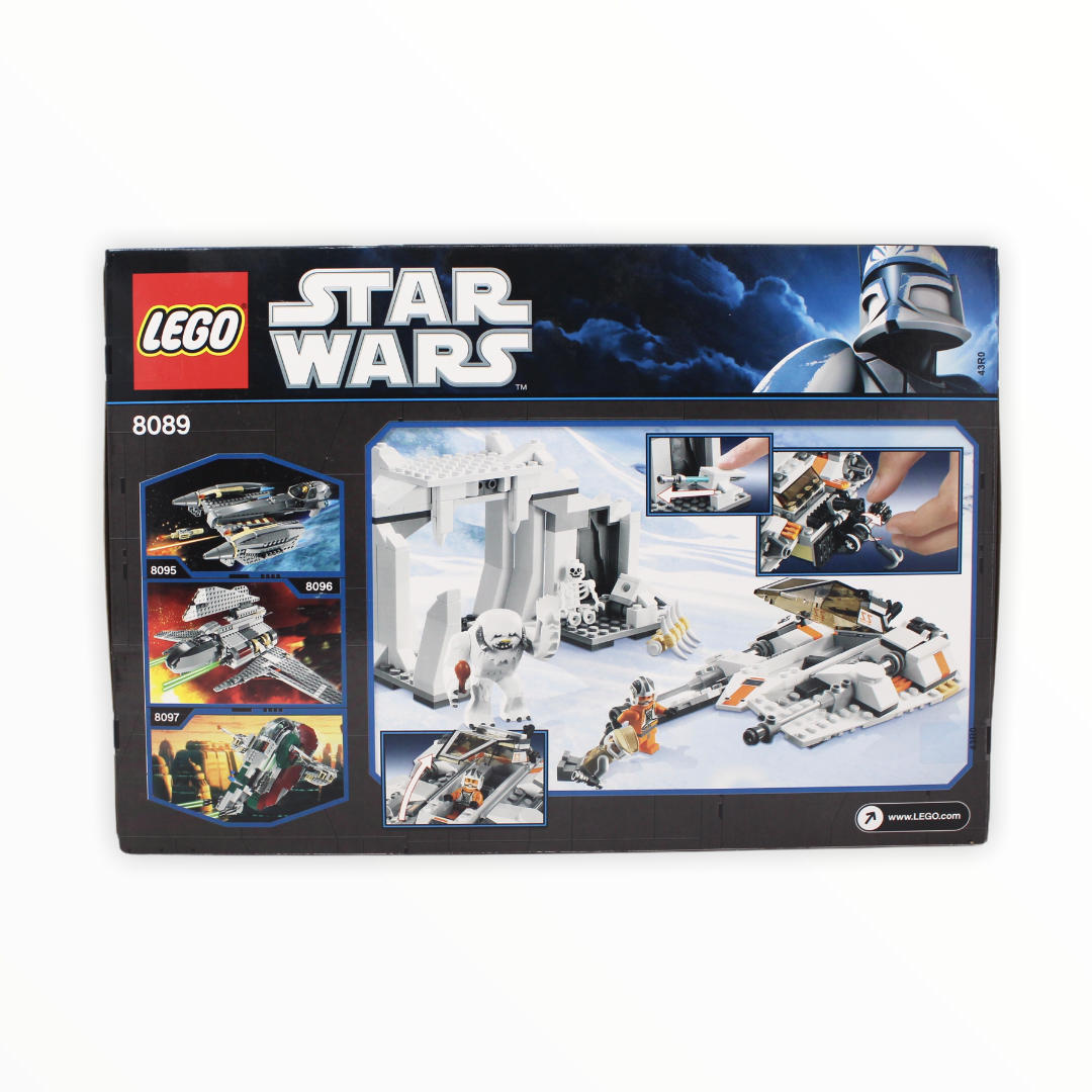 Retired Set 8089 Star Wars Hoth Wampa Cave