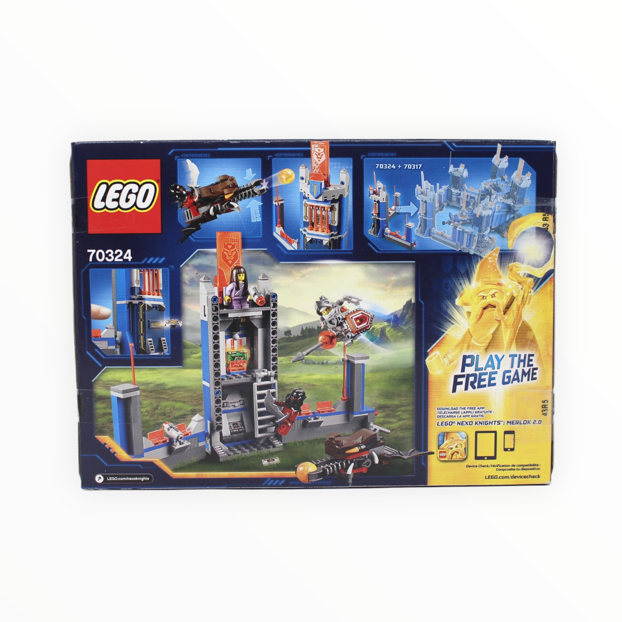 Certified Used Set 70324 Nexo Knights Merlok’s Library 2.0