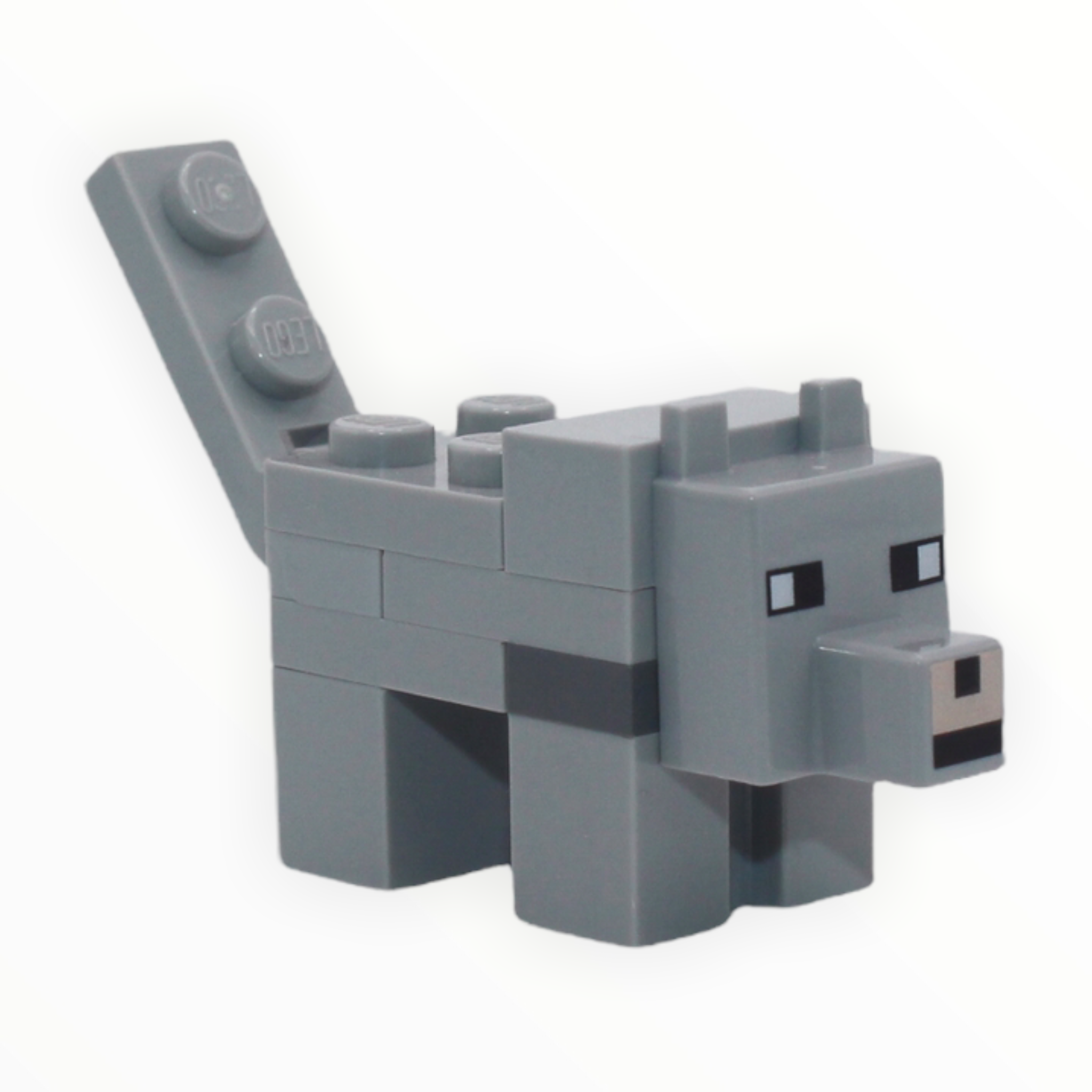 Minecraft Wolf (dark gray collar)