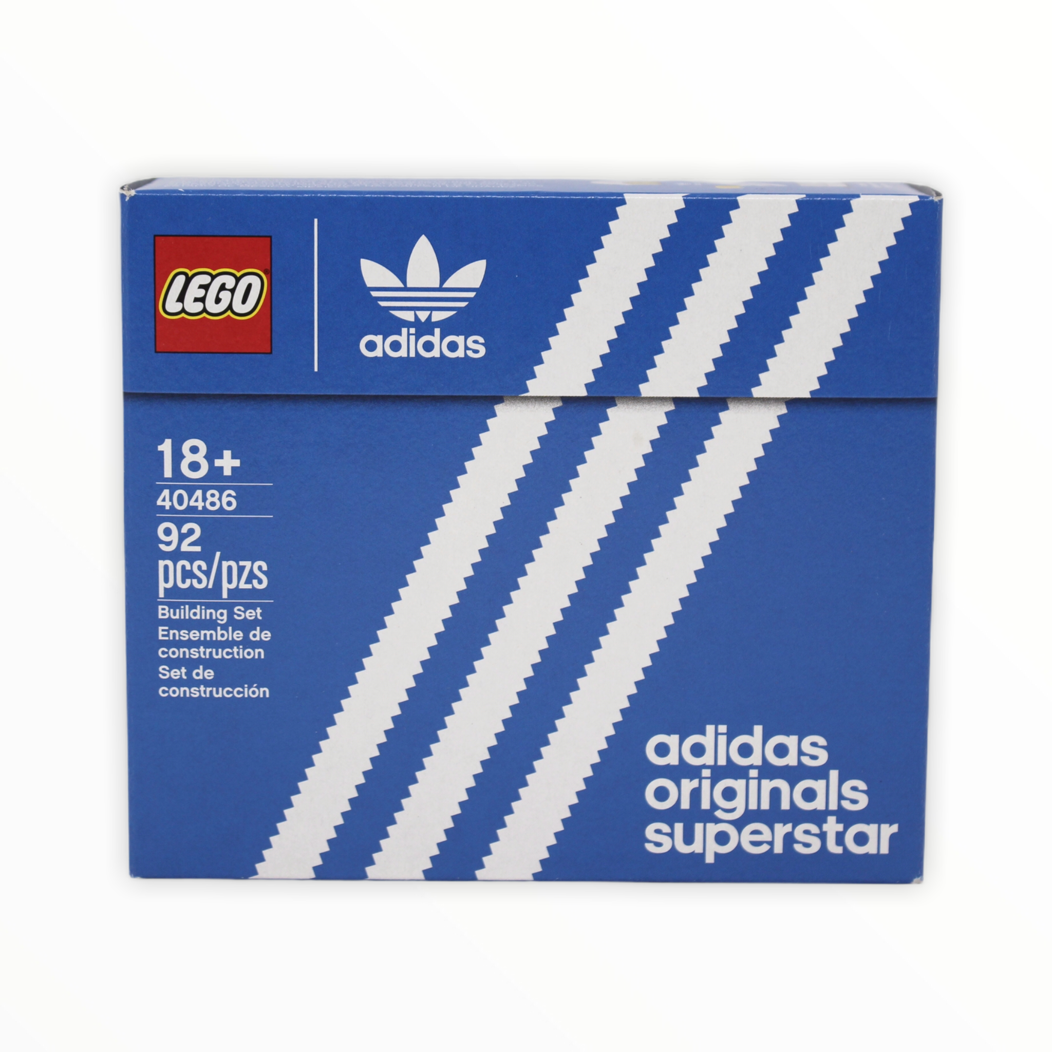 Retired Set 40486 LEGO Mini Adidas Originals Superstar