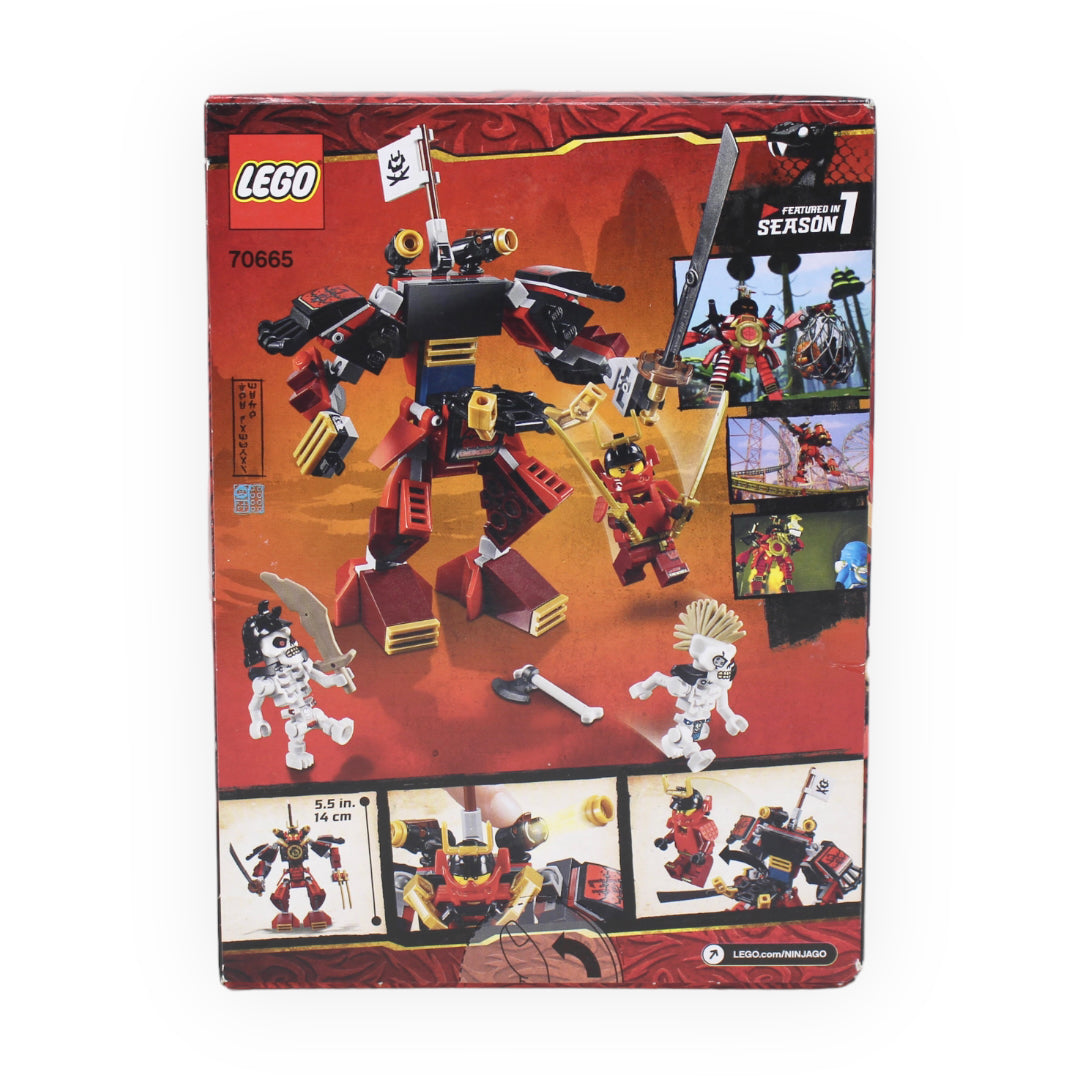 Retired Set 70665 Ninjago The Samurai Mech