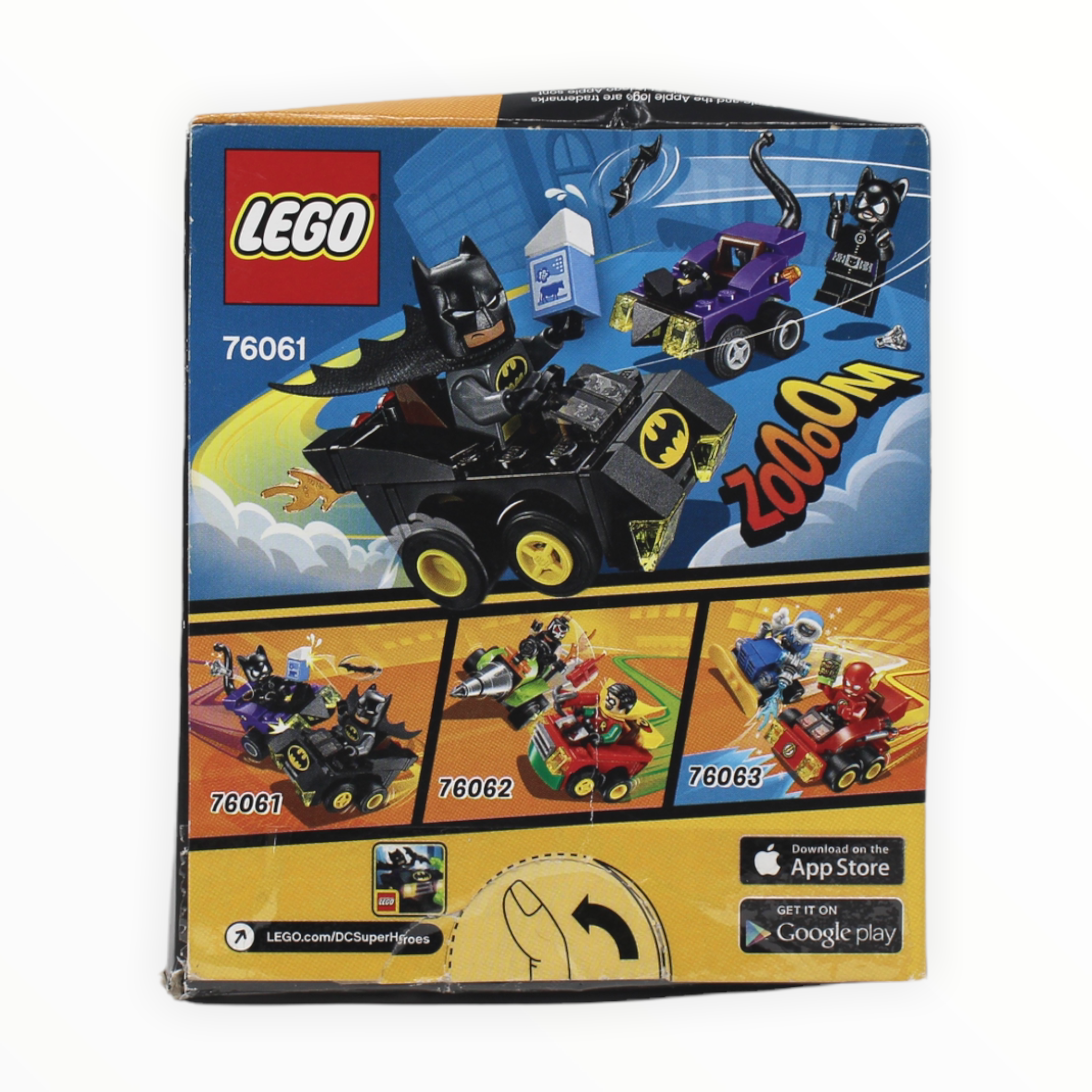 Certified Used Set 76061 DC Super Heroes Mighty Micros: Batman vs. Catwoman