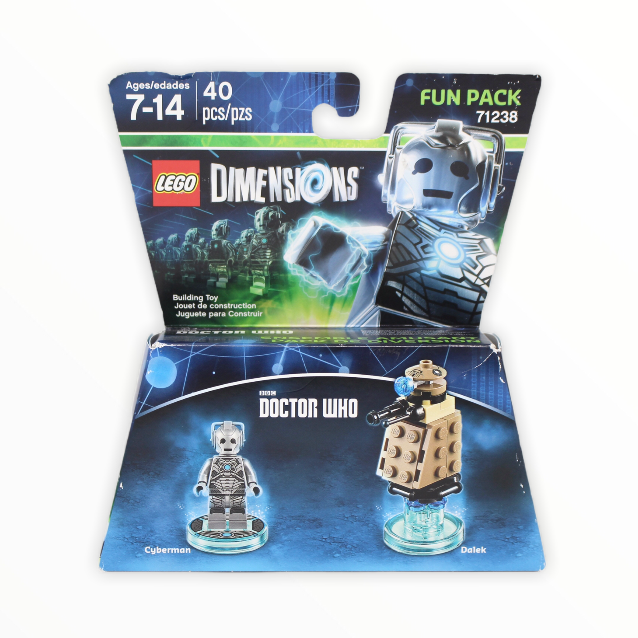 Retired Set 71238 Dimensions Fun Pack - Doctor Who (Cyberman and Dalek)