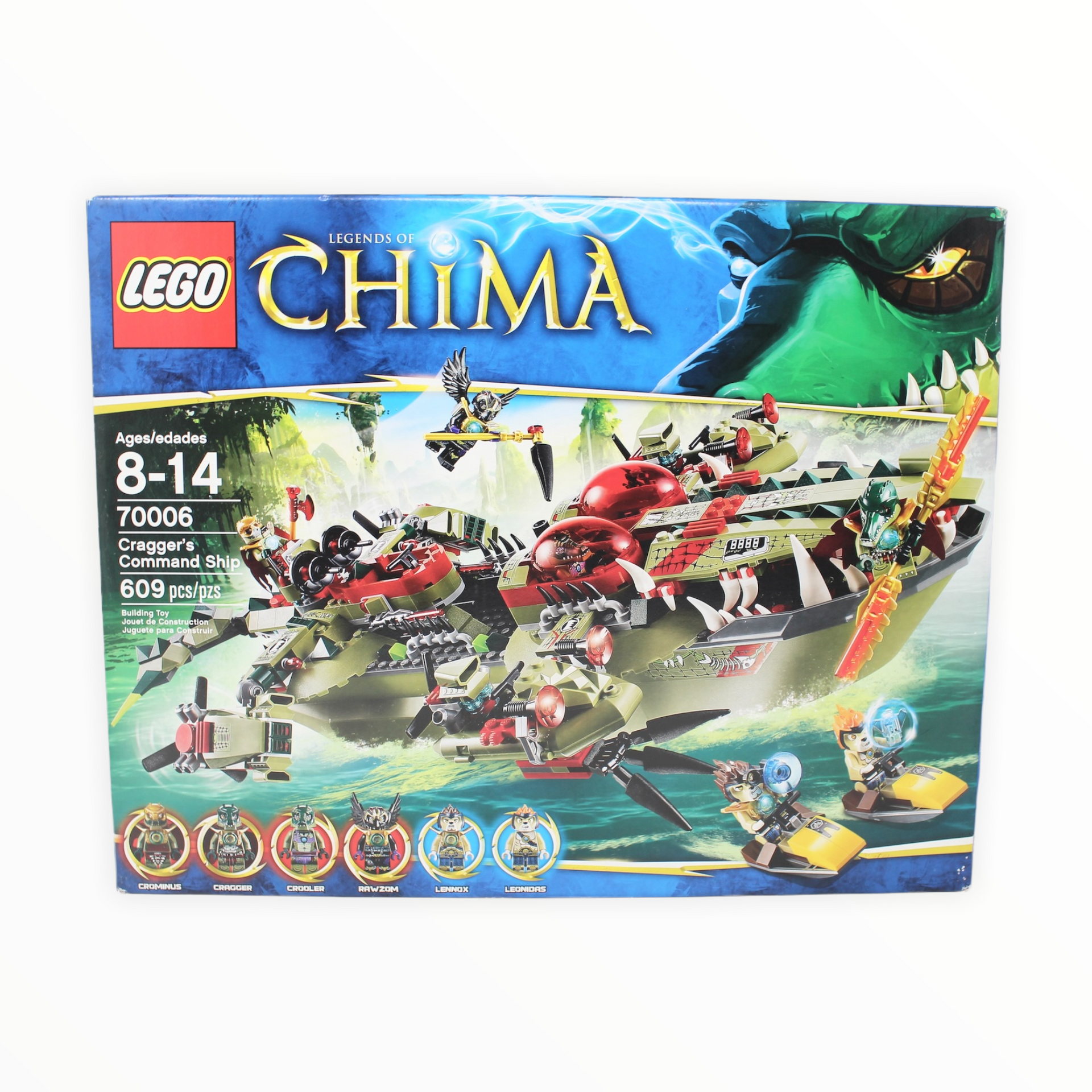 Retired Set 70006 Chima Cragger's Command Ship