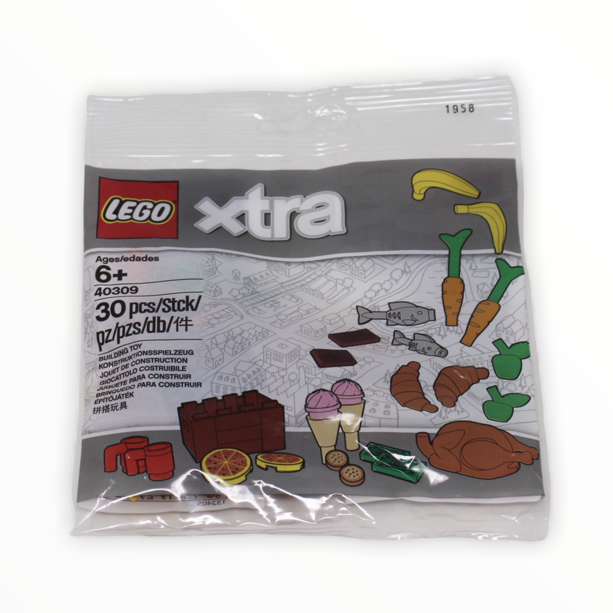 Polybag 40309 LEGO xtra Food Accessories
