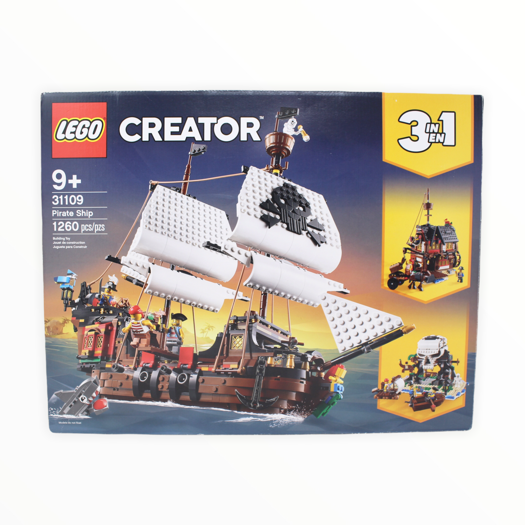 Certified Used Set 31109 Creator Pirate Ship